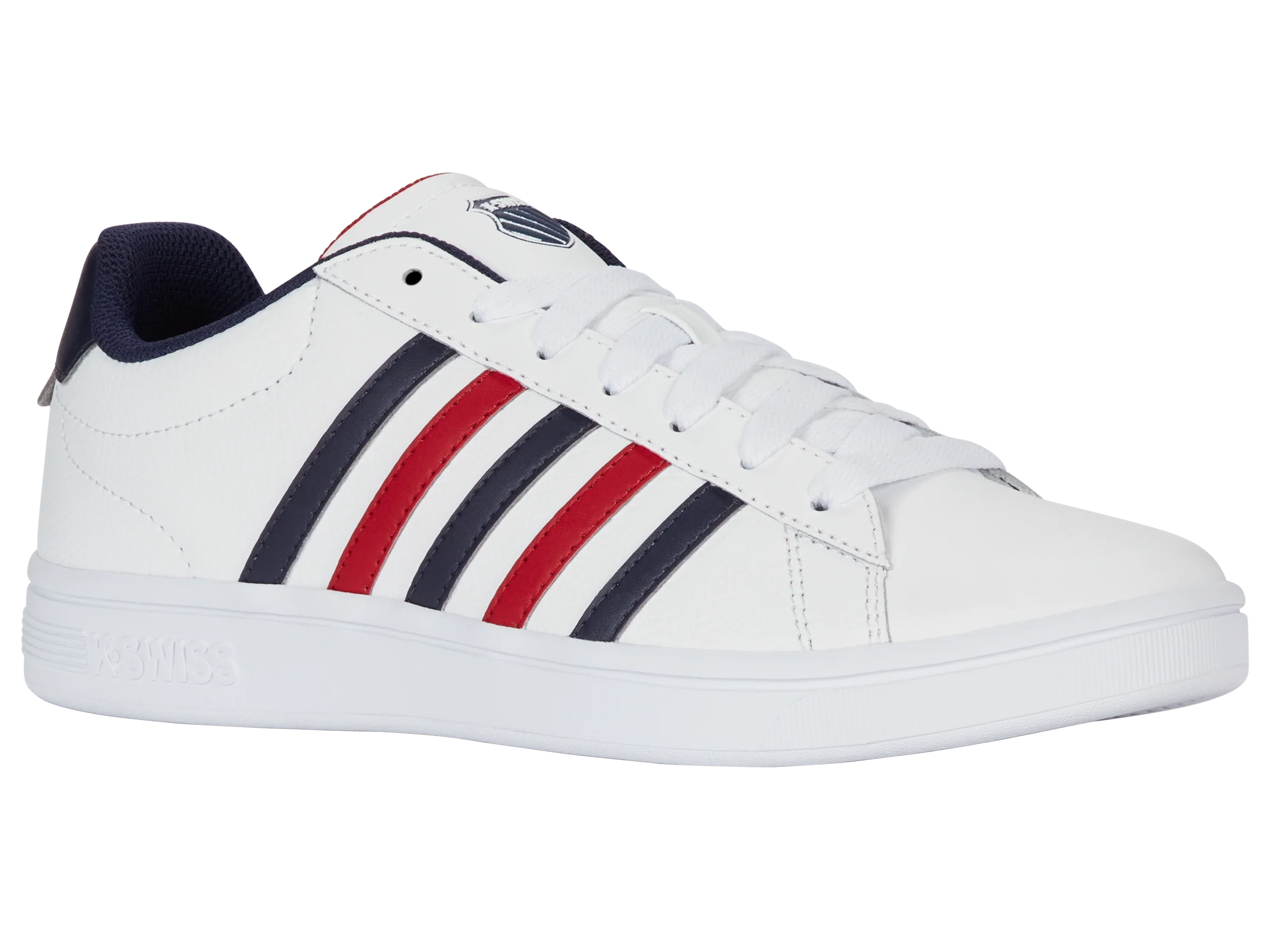 04413-983-M | COURT TIEBREAK II | WHITE/PEACOAT/SAMBA RED - Image 2