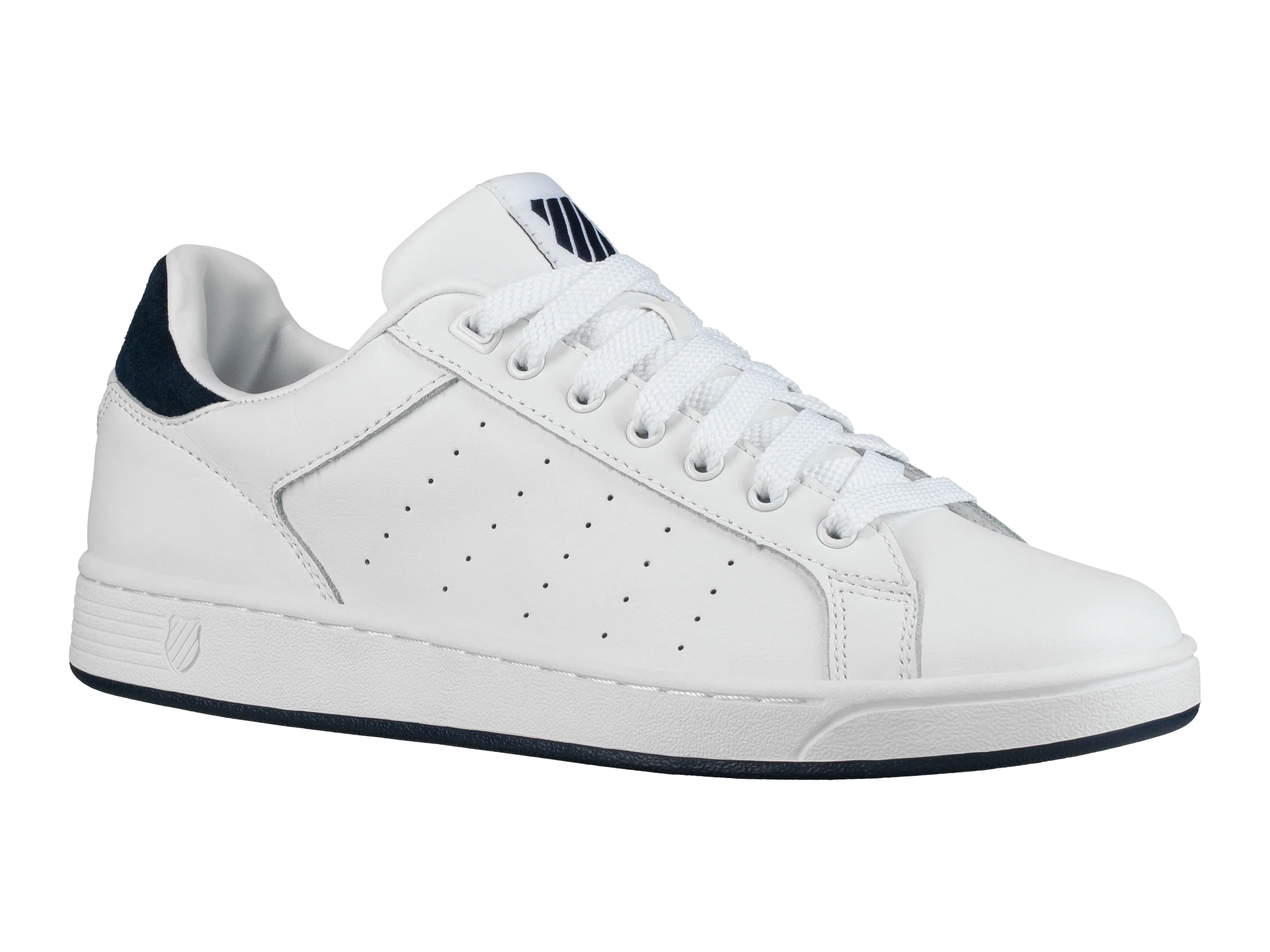 05353-167-M | MENS CLEAN COURT CMF | WHITE/NAVY/NAVY - Image 2
