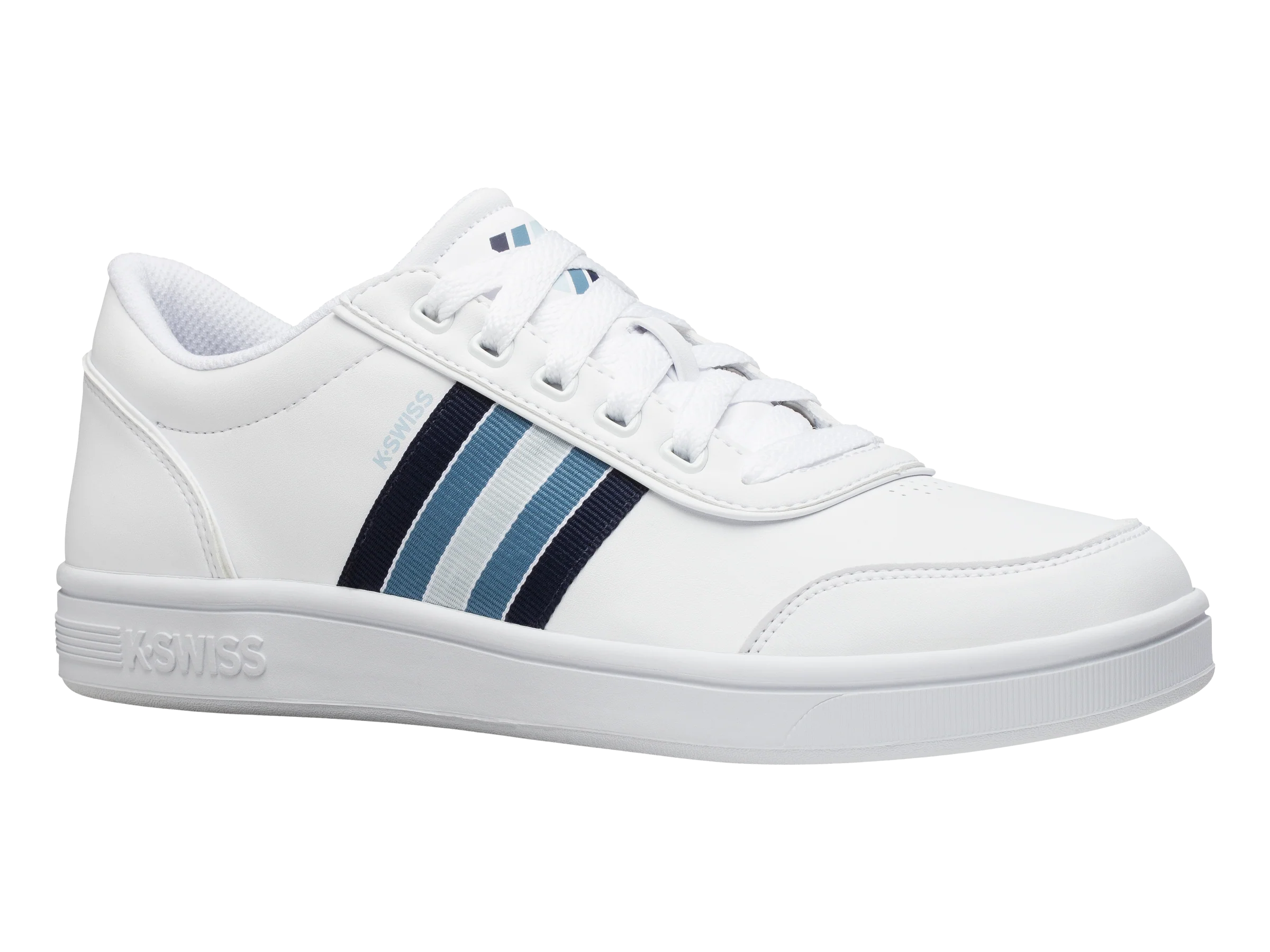 05853-171-M | MENS COURT CLARKSON S SE | WHITE/NAVY/BLUE HEAVEN/BALLAD BLUE - Image 2