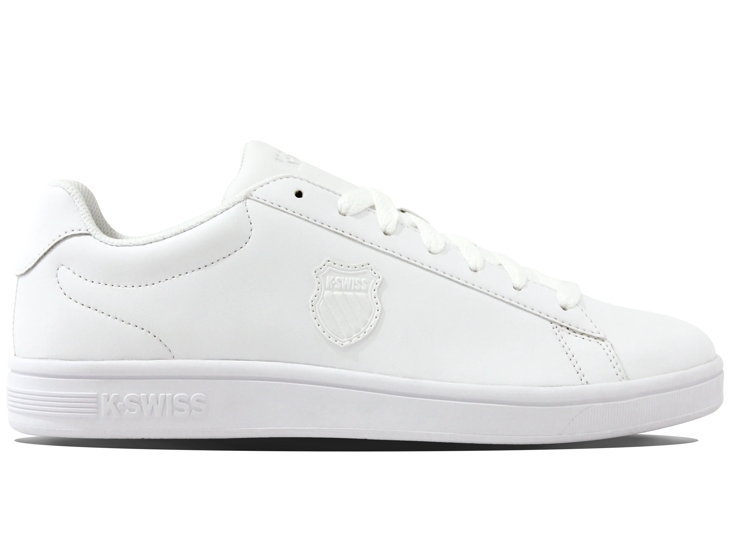 06599-168-M | COURT SHIELD | WHITE/WHITE/SHIELD