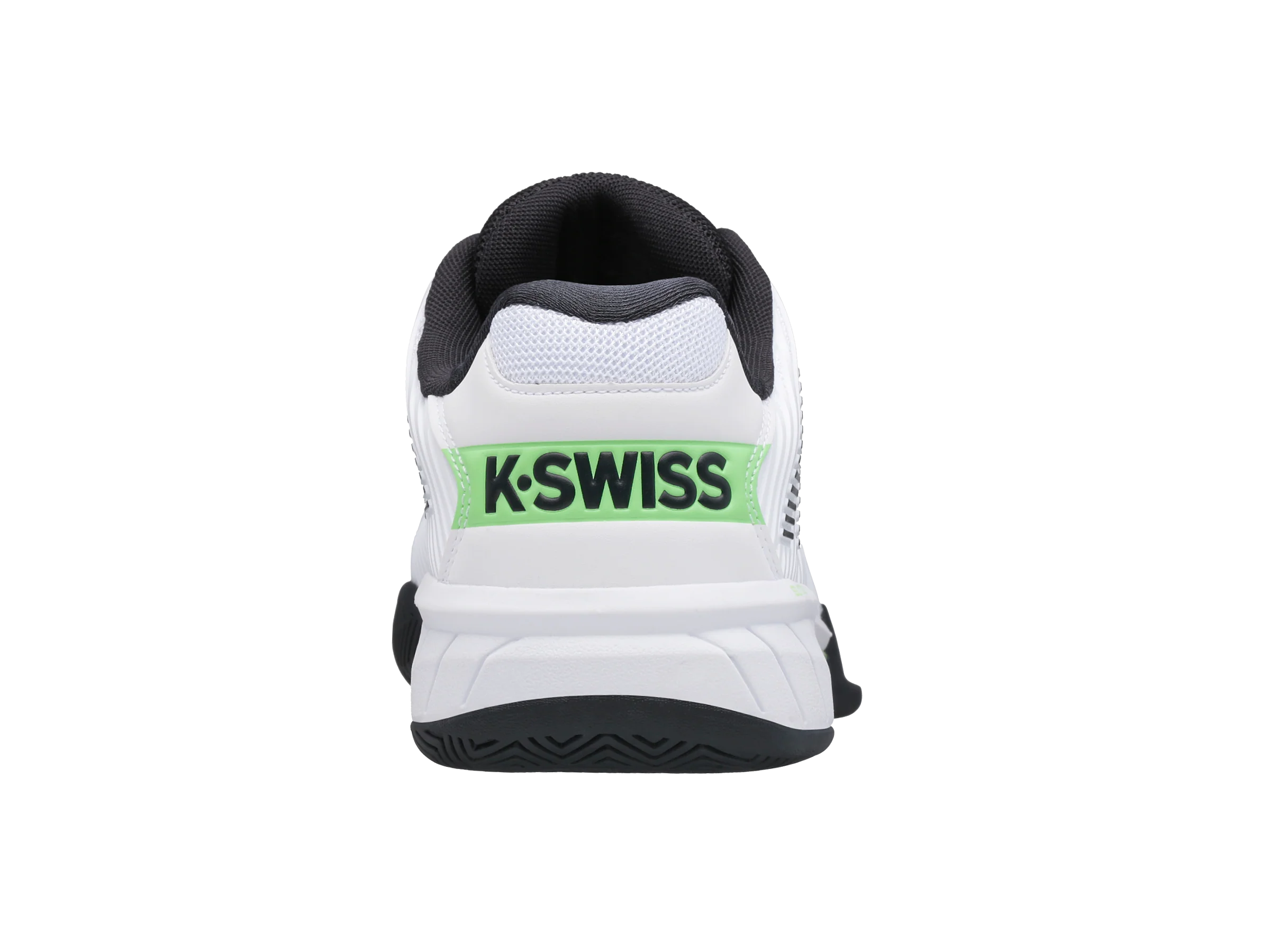 06613-115-M | HYPERCOURT EXPRESS 2 | WHITE/BLUE GRAPHITE/SOFT NEON GREEN - Image 4