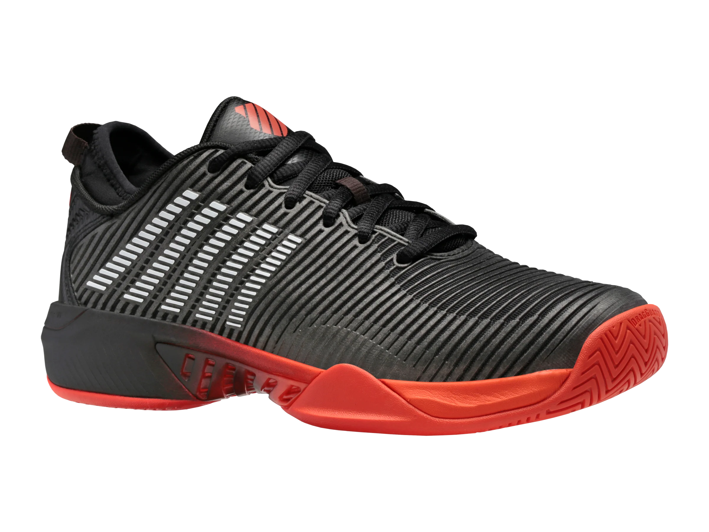 06615-061-M | HYPERCOURT SUPREME | ASPHALT/JET BLACK/SPICY ORANGE - Image 2