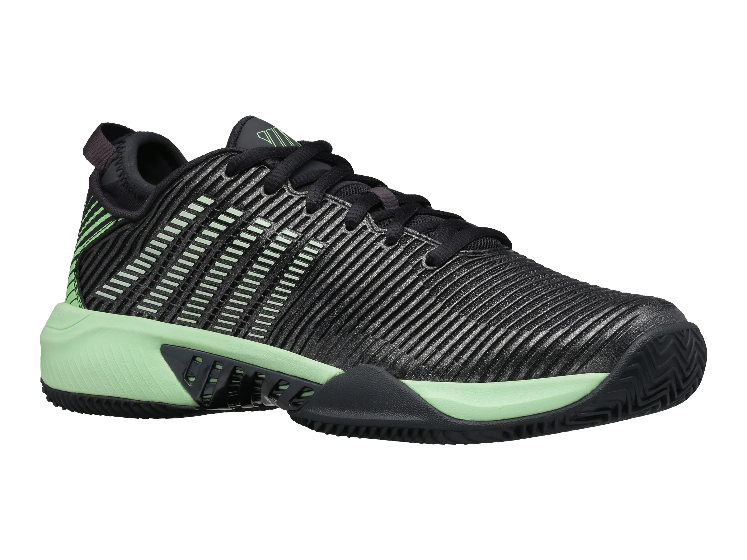 06617-405-M | HYPERCOURT SUPREME HB | BLUE GRAPHITE/SOFT NEON GREEN - Image 2