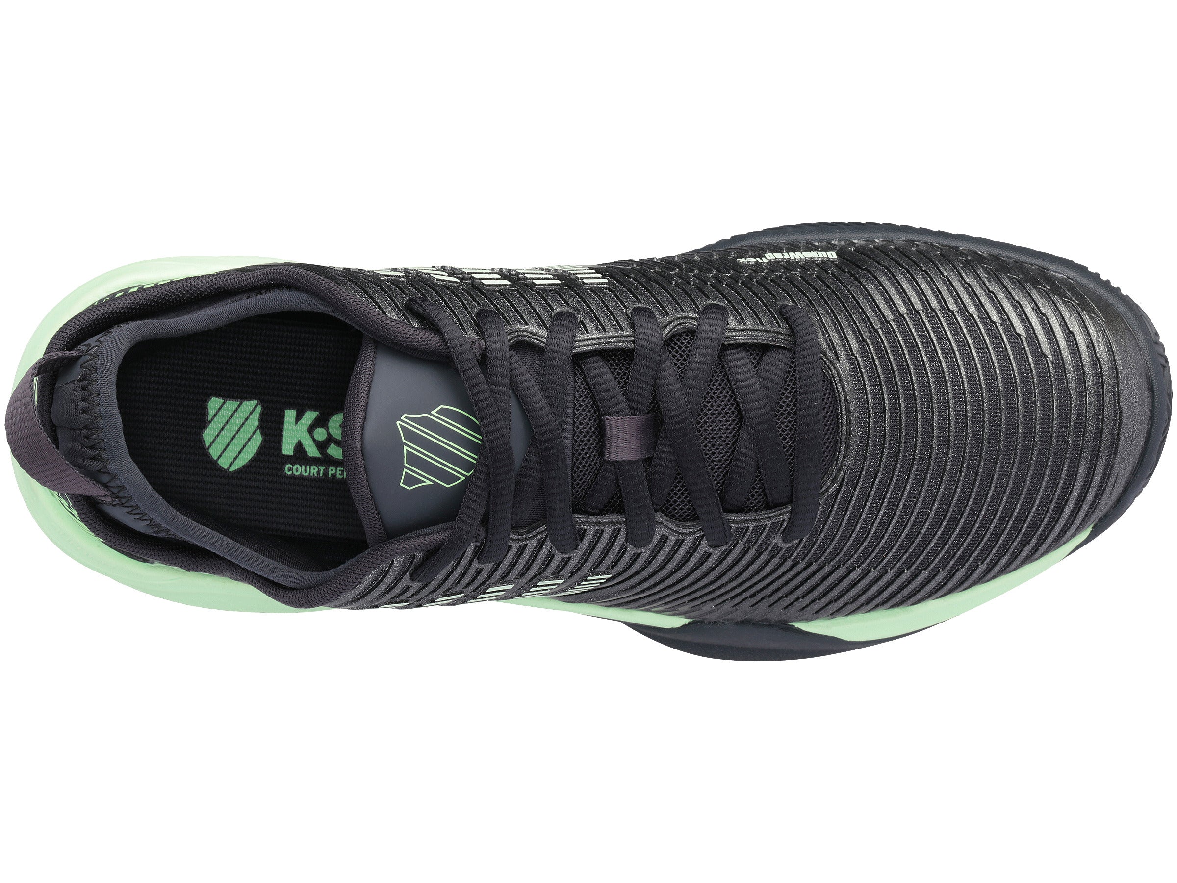 06617-405-M | HYPERCOURT SUPREME HB | BLUE GRAPHITE/SOFT NEON GREEN - Image 7