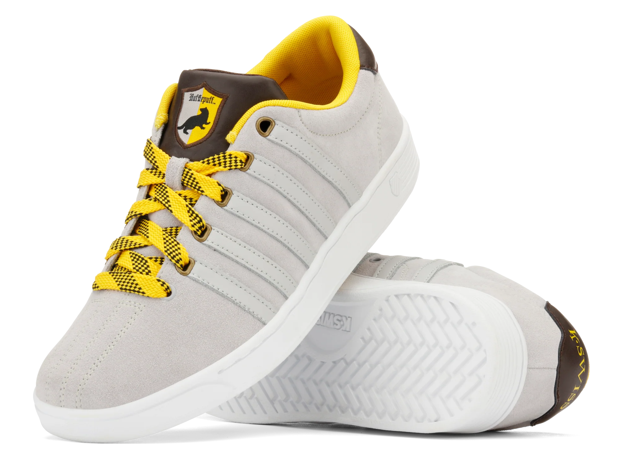 06769-006-M | MENS HARRY POTTER X K-SWISS - COURT PRO II | HUFFLEPUFF - Image 3
