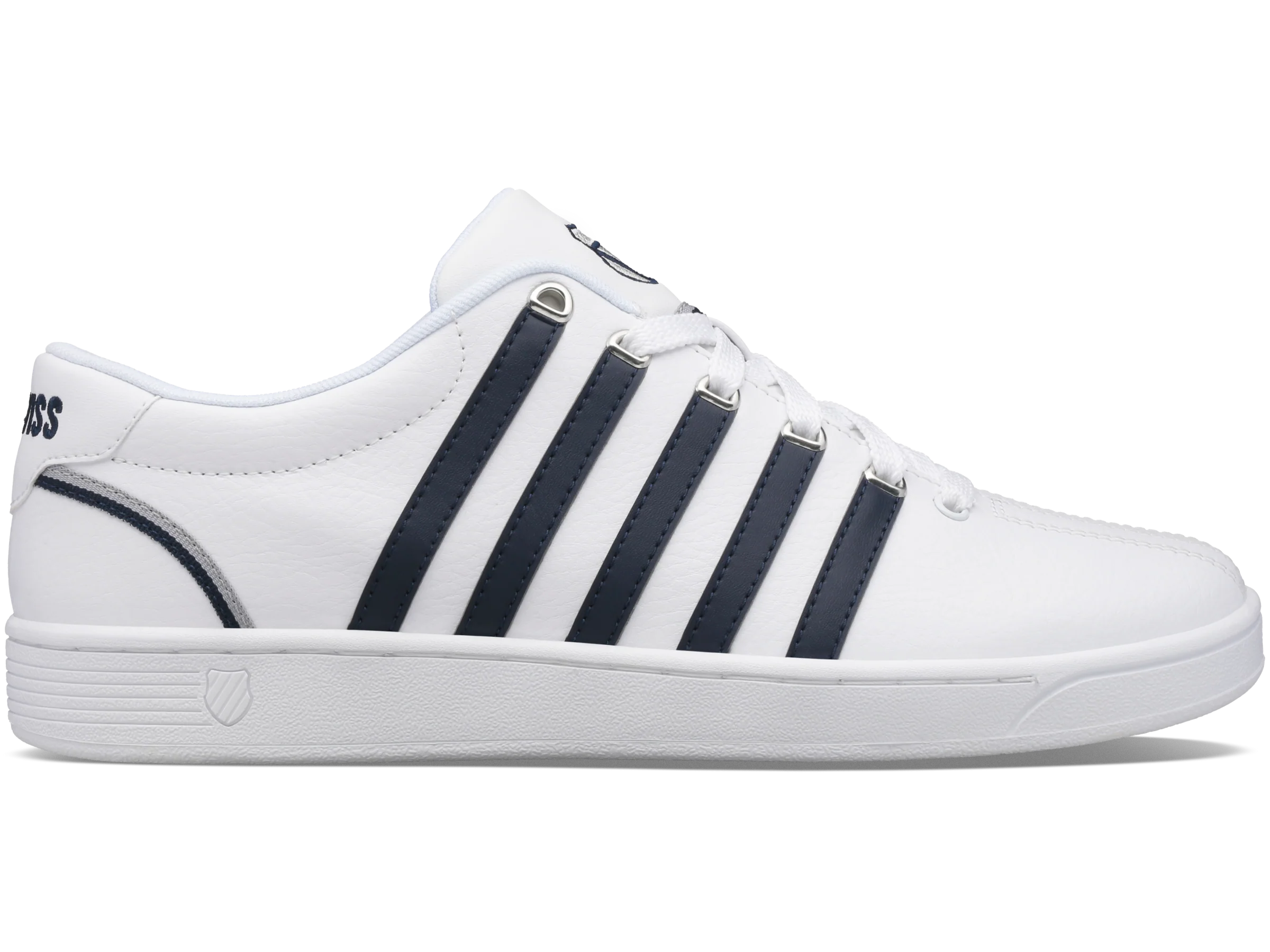 06793-166-M | COURT PRO II | WHITE/NAVY/SILVER/TAPE