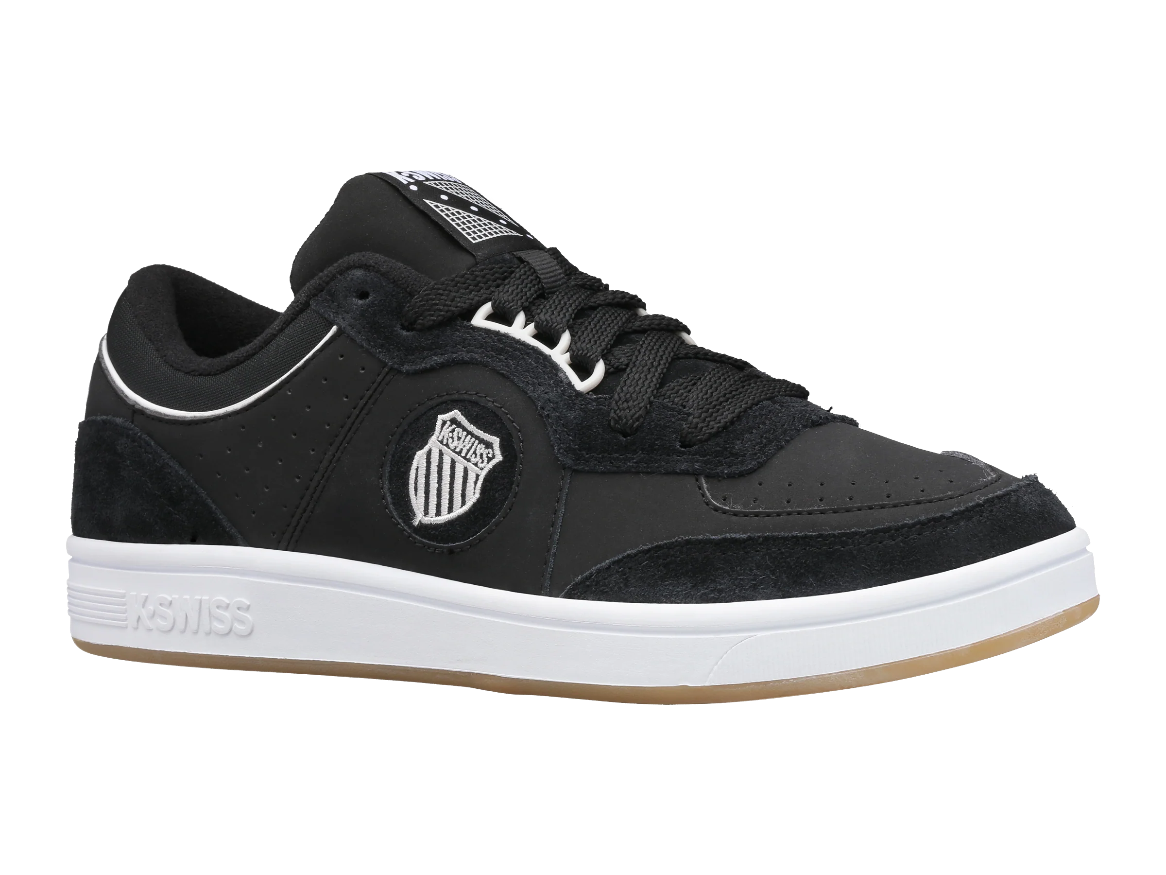 06802-023-M | MENS NORTH COURT | BLACK/WHITE/GUM - Image 2