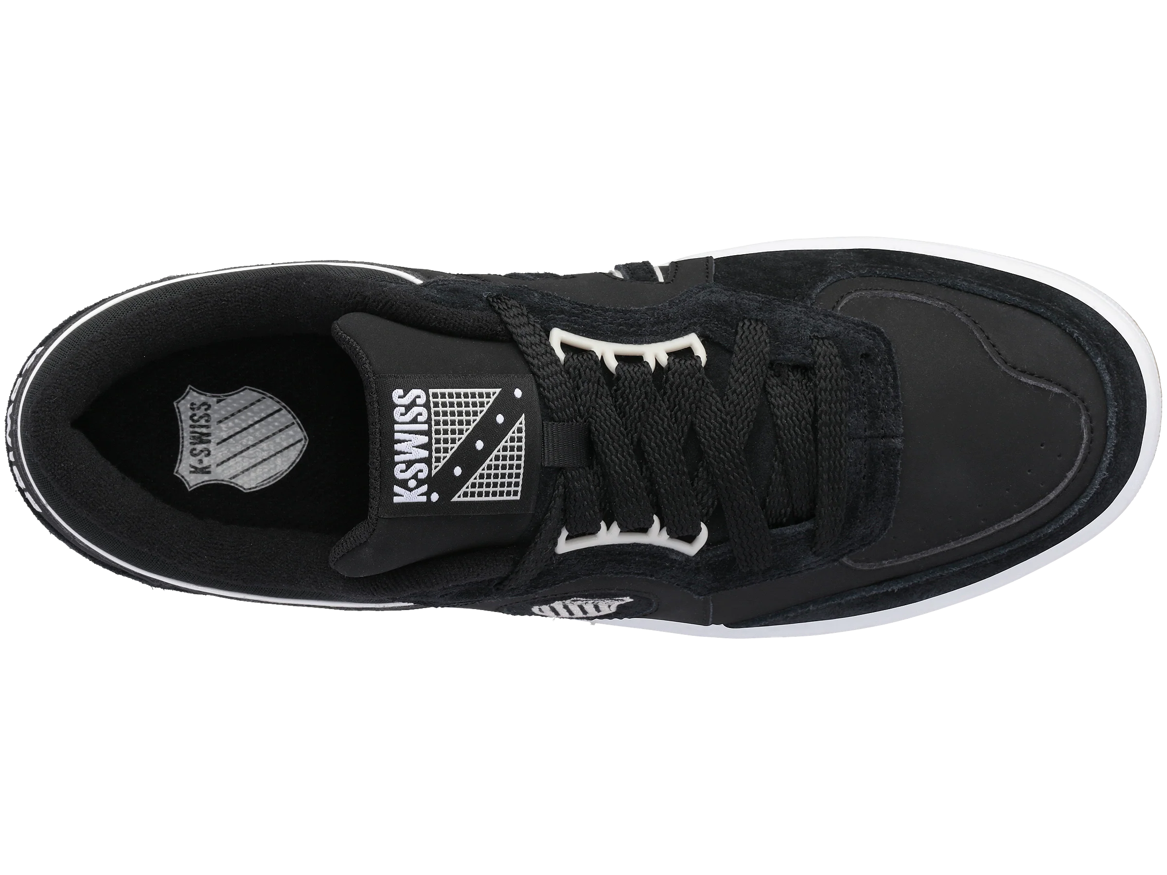 06802-023-M | MENS NORTH COURT | BLACK/WHITE/GUM - Image 7