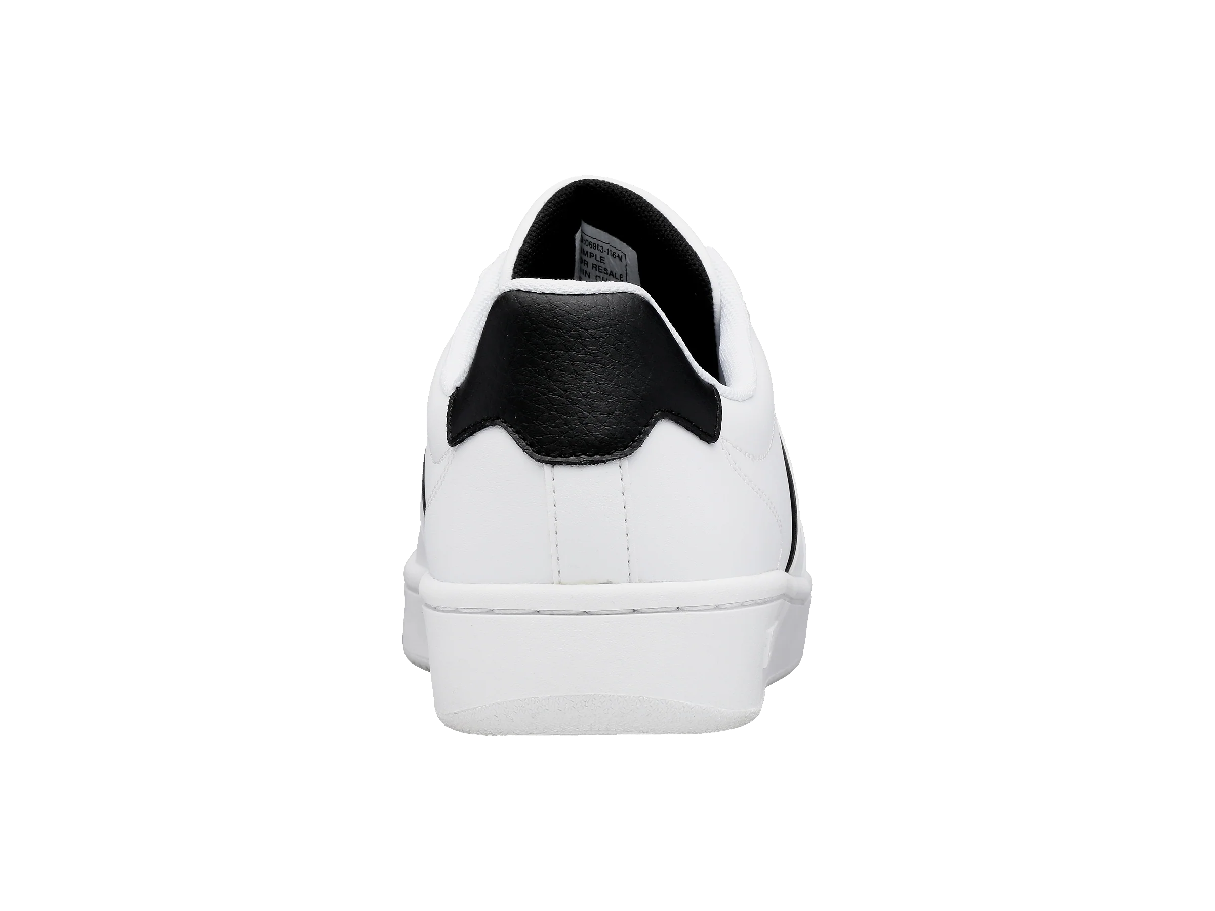 06963-156-M | COURT VITTORA | WHITE/BLACK/SILVER - Image 4