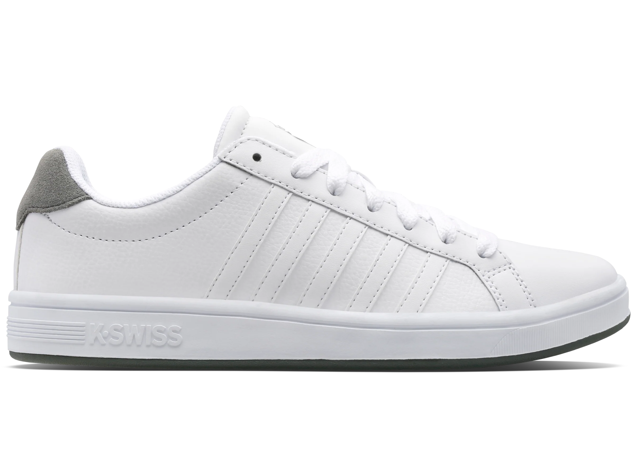 07011-148-M | COURT TIEBREAK | WHITE/CASTOR GRAY