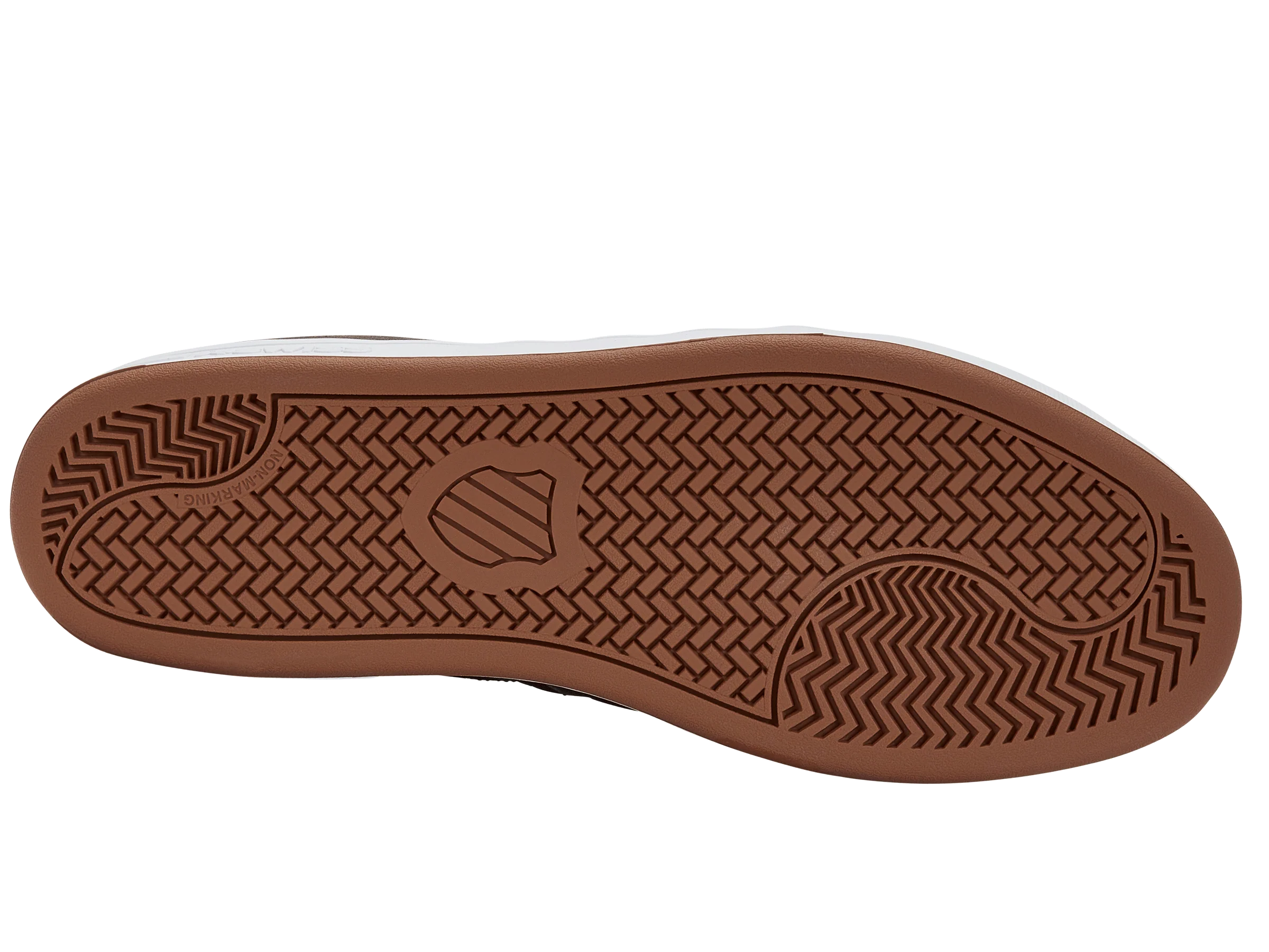 07012-256-M | COURT TIEBREAK SDE | JAVA/AMBER BROWN/WHITE - Image 6