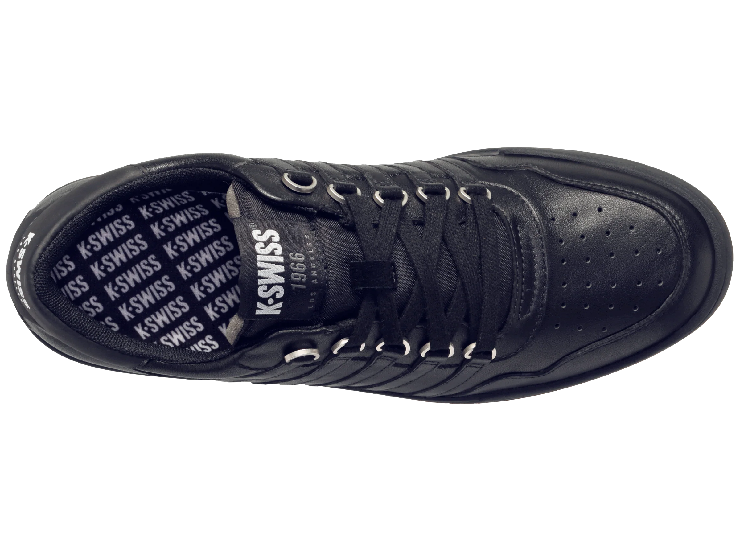 07252-001-M | LAWN COURT LTH | BLACK/BLACK - Image 7