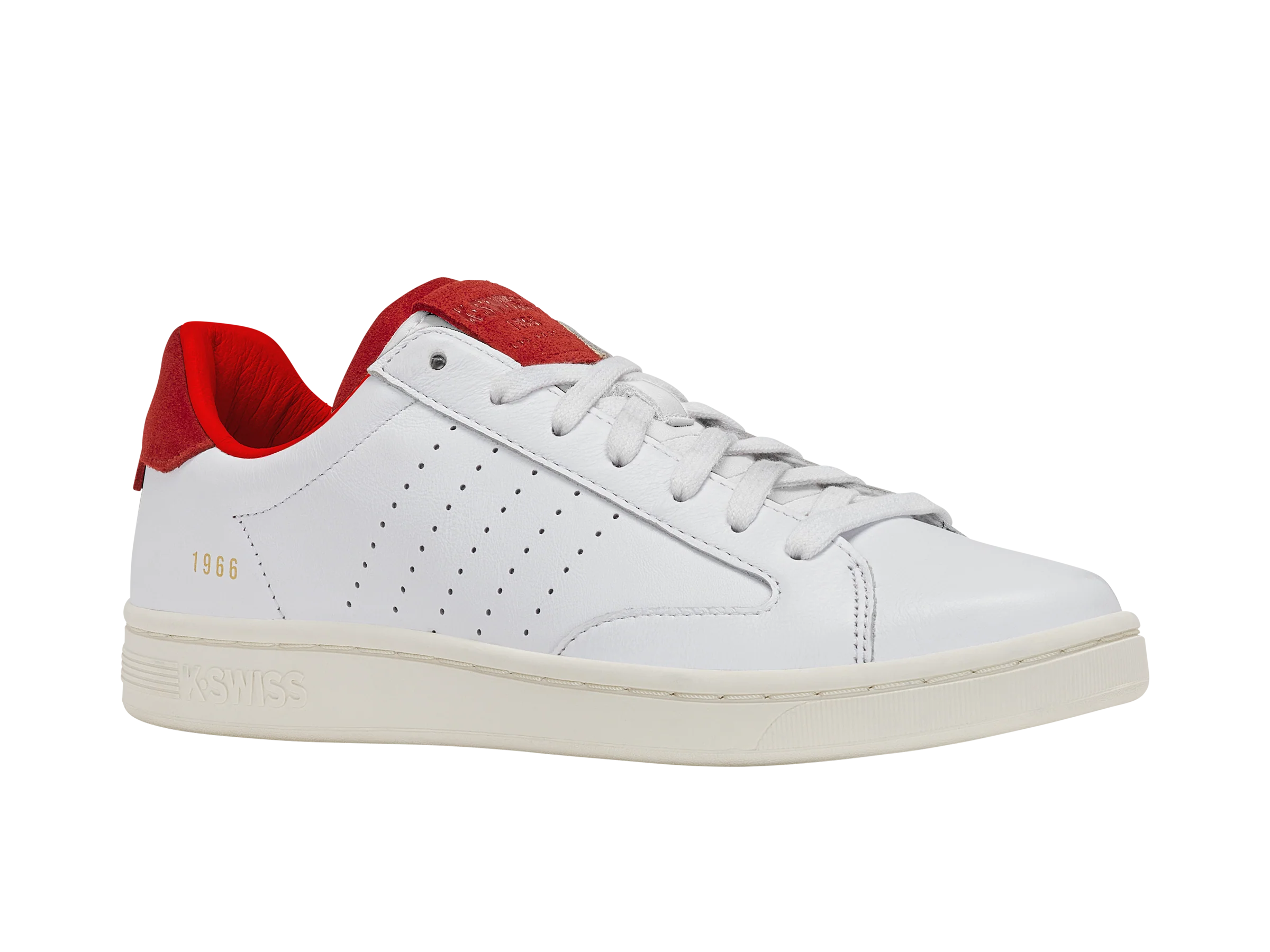07263-113-M | LOZAN KLUB LTH | WHITE/MARS RED/SNOW WHITE - Image 2
