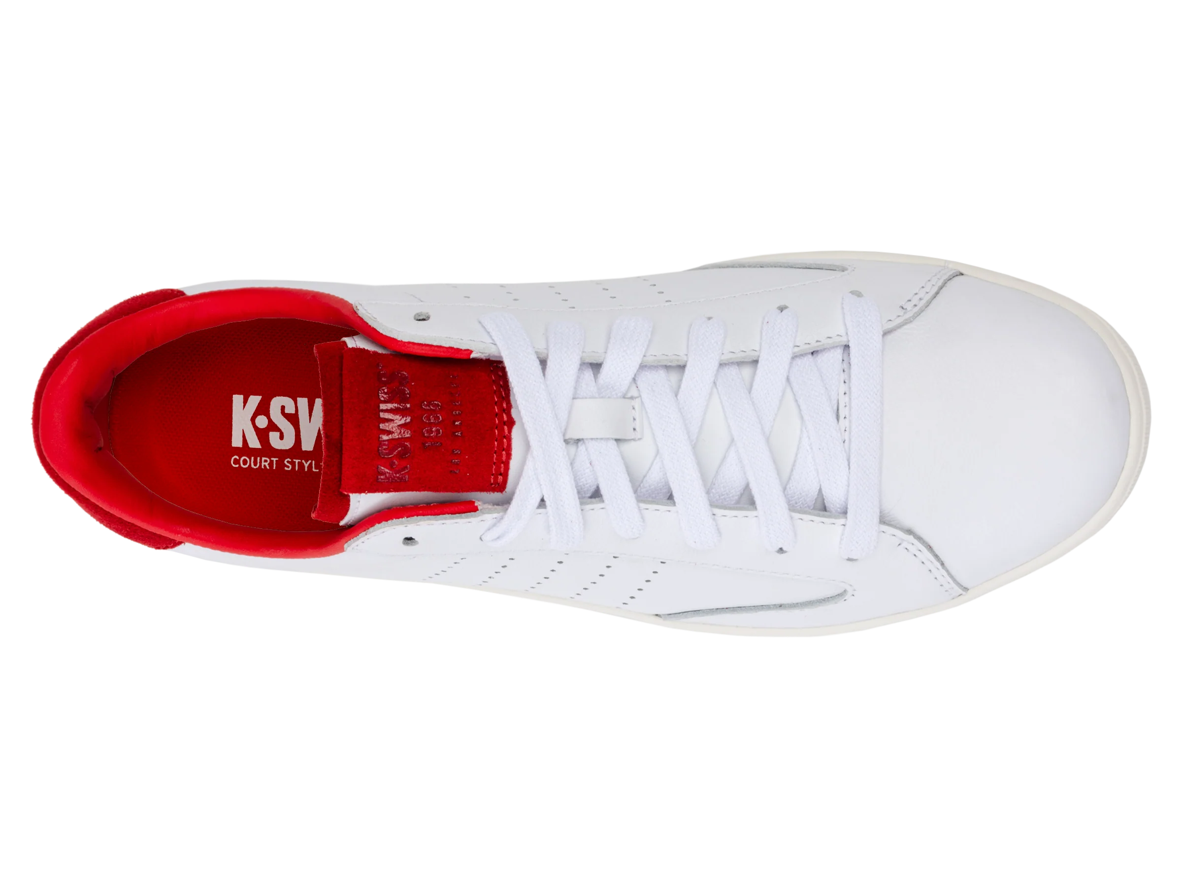 07263-113-M | LOZAN KLUB LTH | WHITE/MARS RED/SNOW WHITE - Image 7