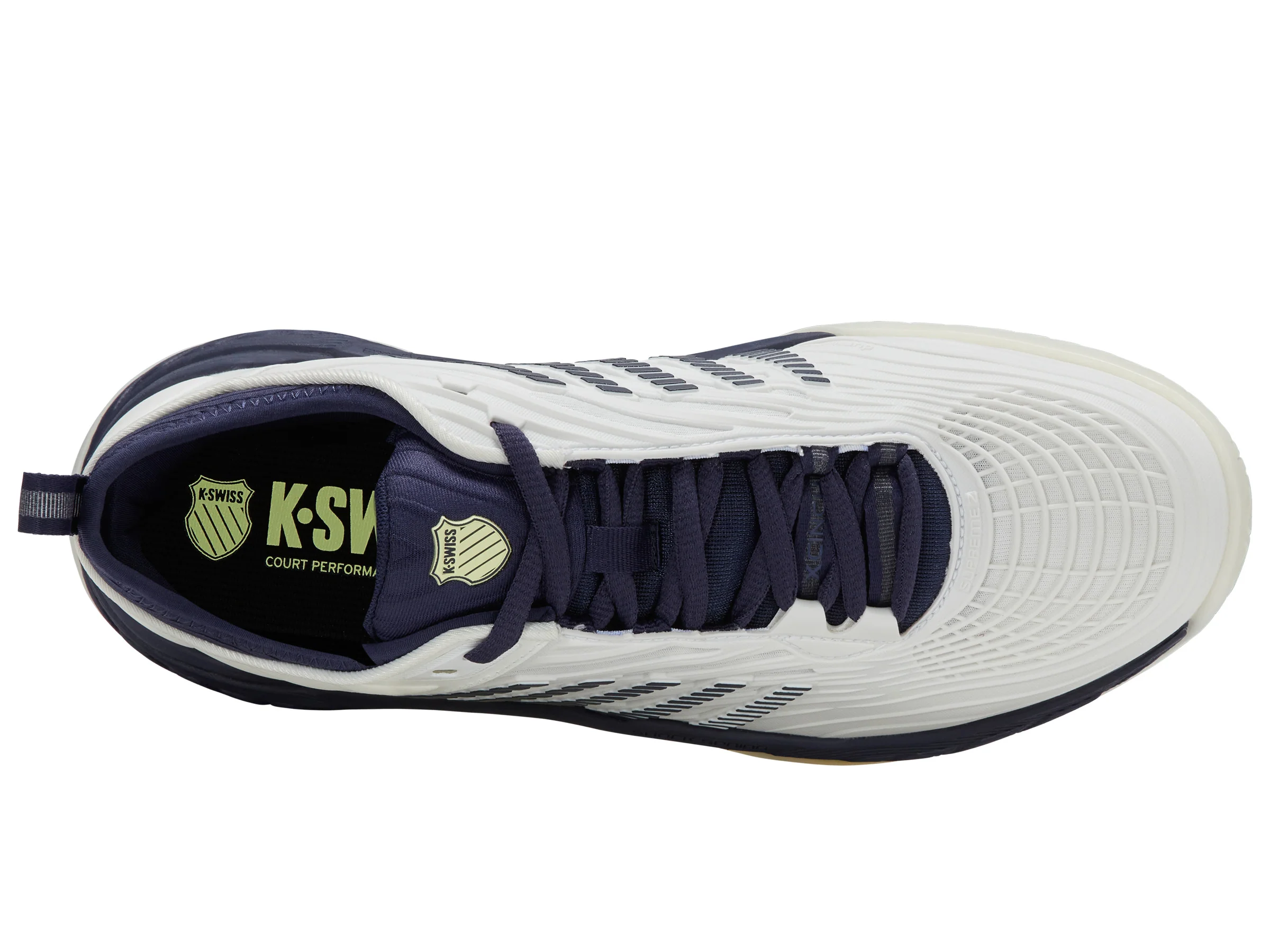 09071-171-M | HYPERCOURT SUPREME 2 | BLANC DE BLANC/NAVAL ACADEMY/LUMINARY GREEN - Image 7