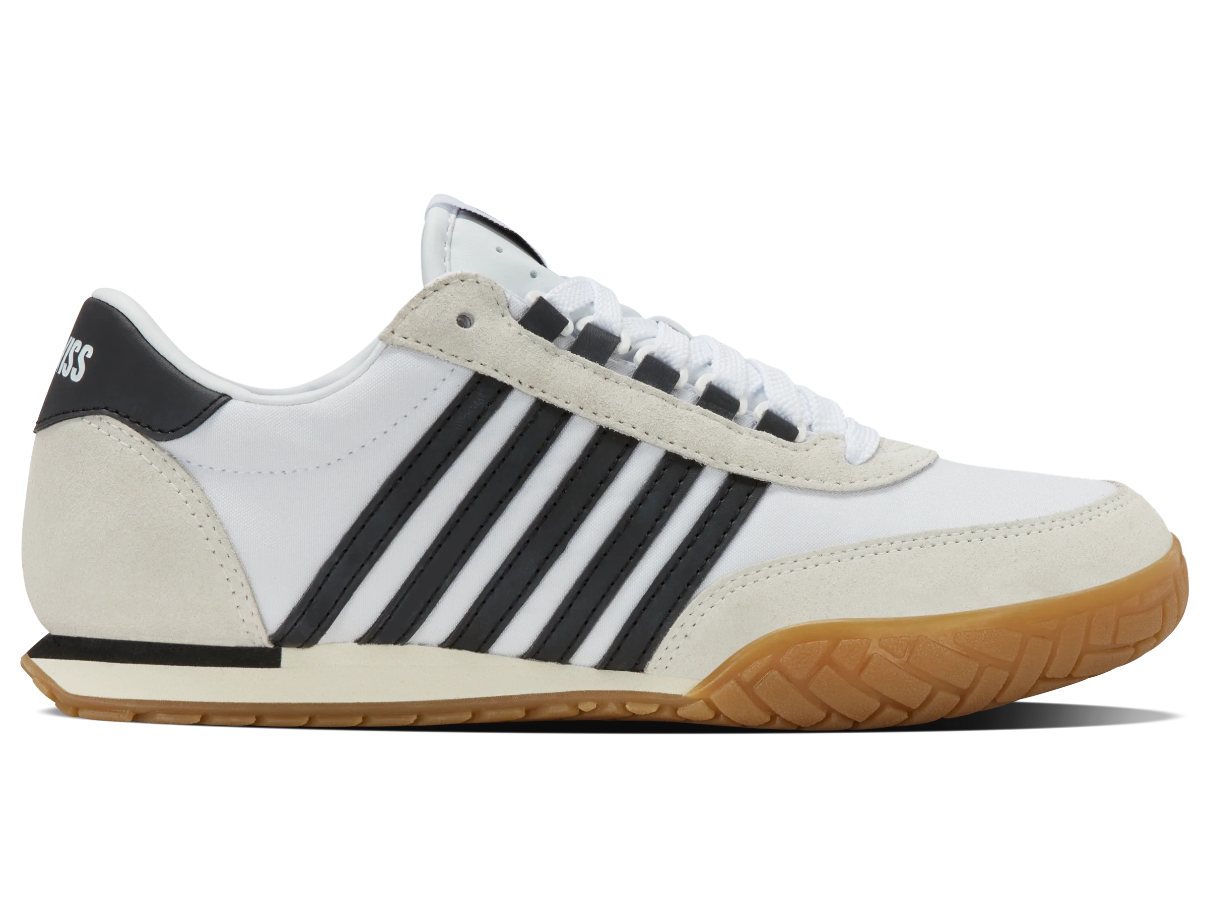 09463-168-M | VINTAGE TRAINER T | WHITE/BLACK/GUM