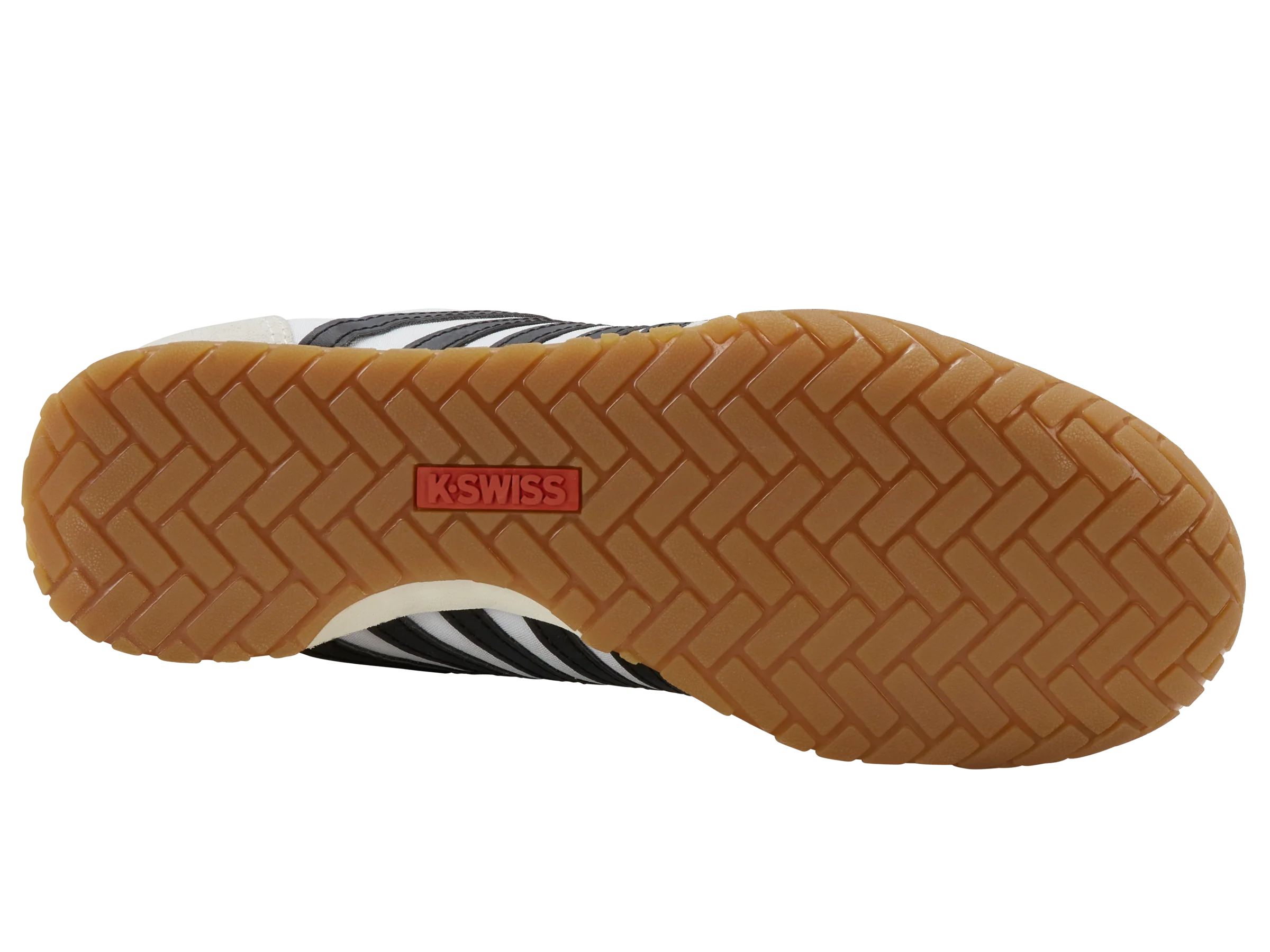 09463-168-M | VINTAGE TRAINER T | WHITE/BLACK/GUM - Image 6