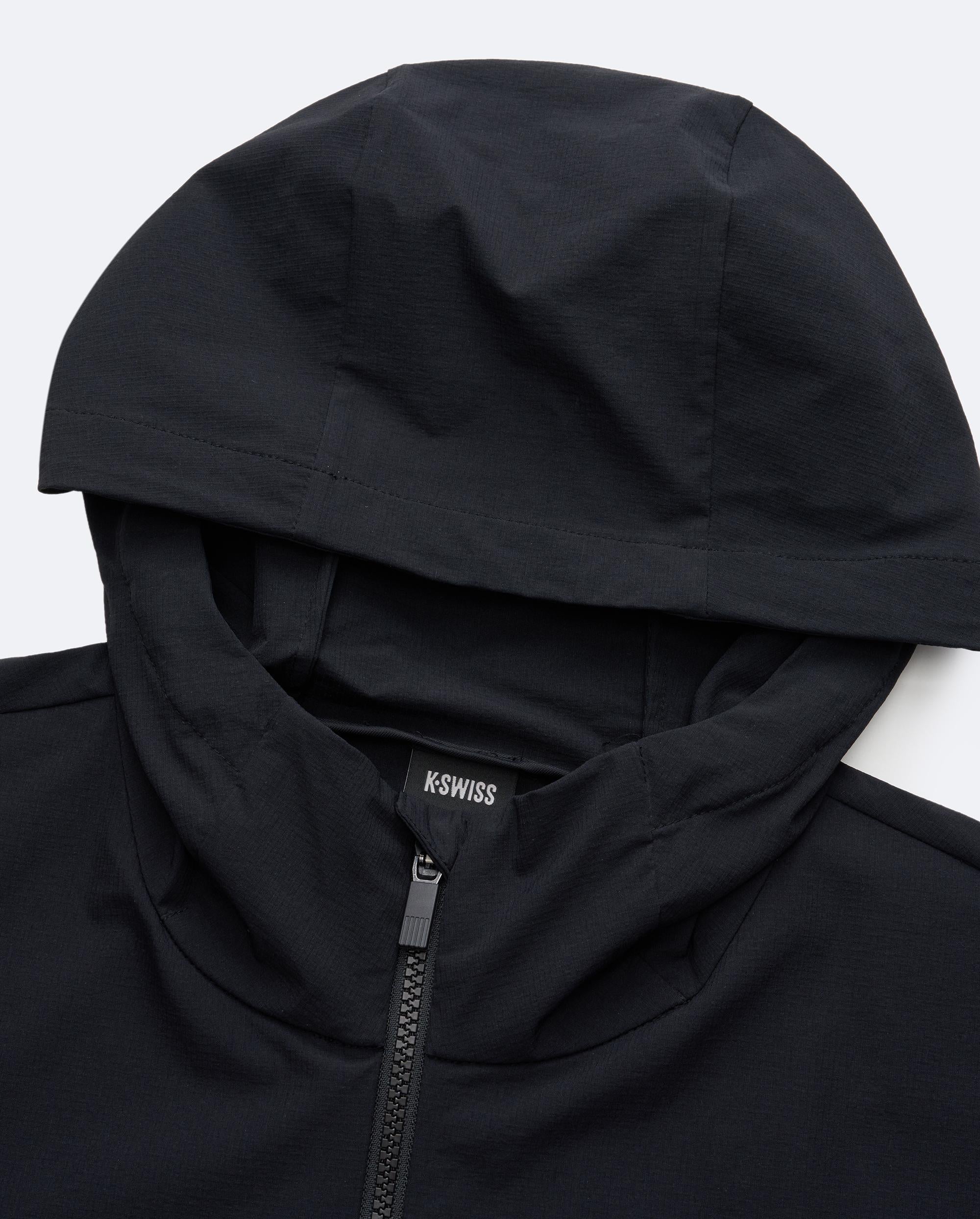 1013347-008 | K- SWISS X ANDREY RUBLEV MEN'S LOOSE FIT JACKET | BLACK - Image 3