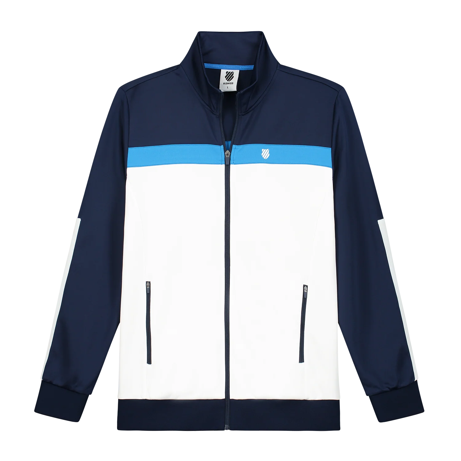 104928-455 | CORE TEAM TRACKSUIT JACKET | NAVY / WHITE / FRENCH BLUE