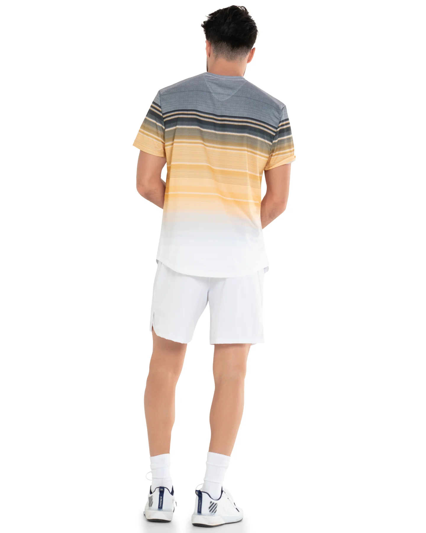 107724-767 | RADIANT STRIPE S/S T-SHIRT | AMBER - Image 3