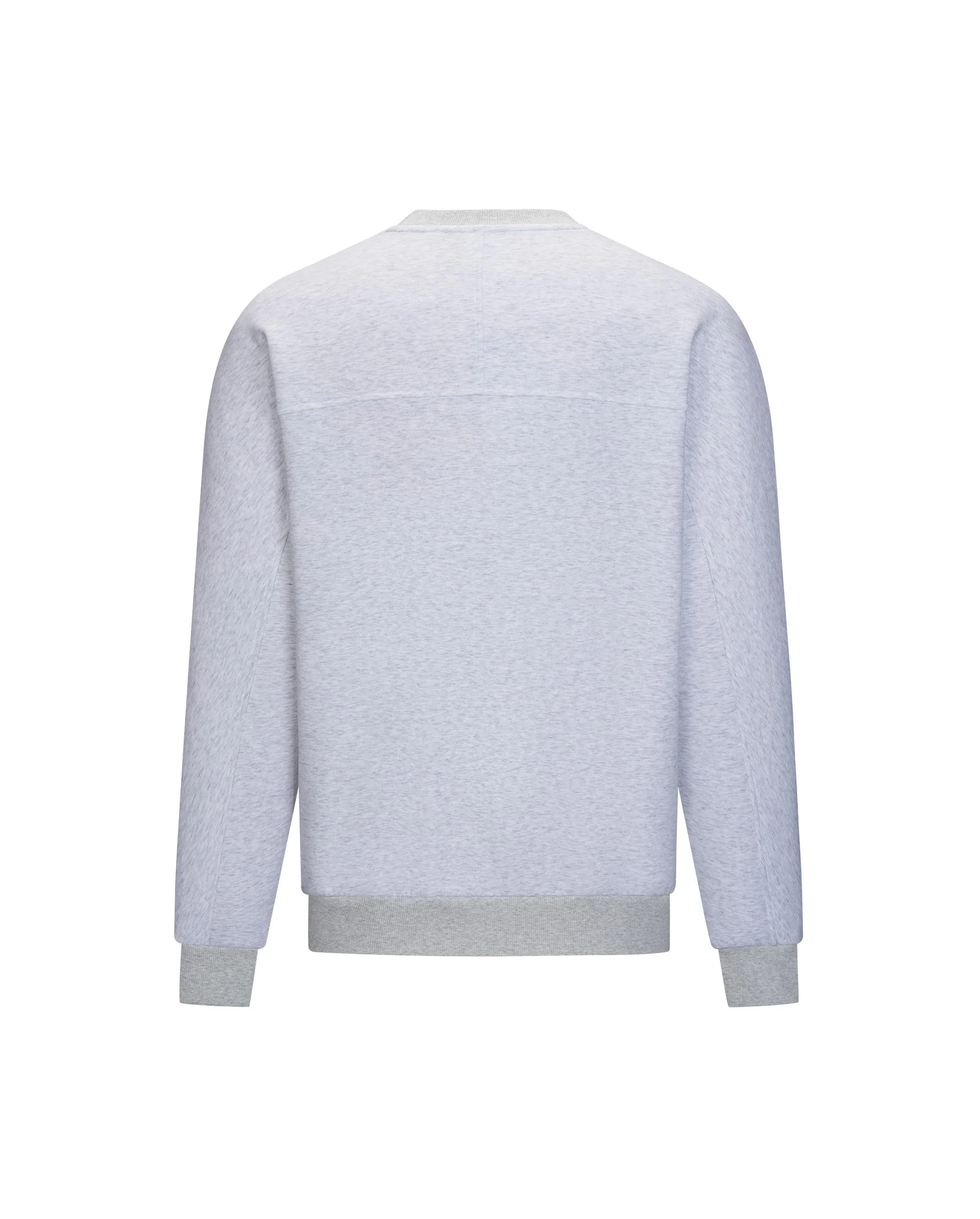 1713350-099 | K- SWISS X ANDREY RUBLEV UNISEX LOGO SWEATSHIRT | GREY - Image 2