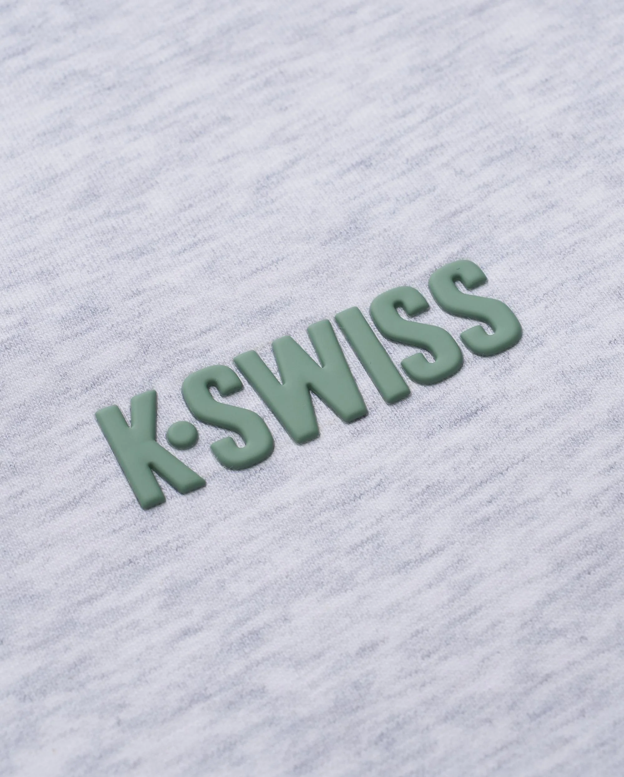 1713350-099 | K- SWISS X ANDREY RUBLEV UNISEX LOGO SWEATSHIRT | GREY - Image 3