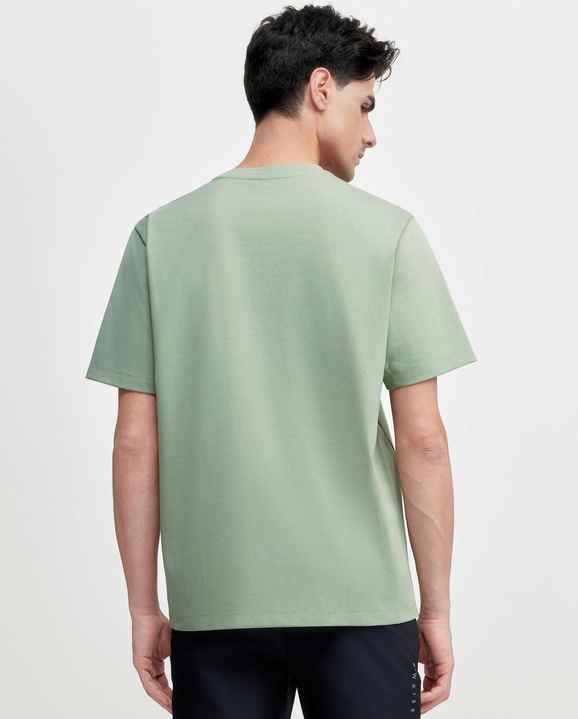 1713352-207 | K- SWISS X ANDREY RUBLEV UNISEX LOOSE FIT T-SHIRT | KHAKI - Image 2