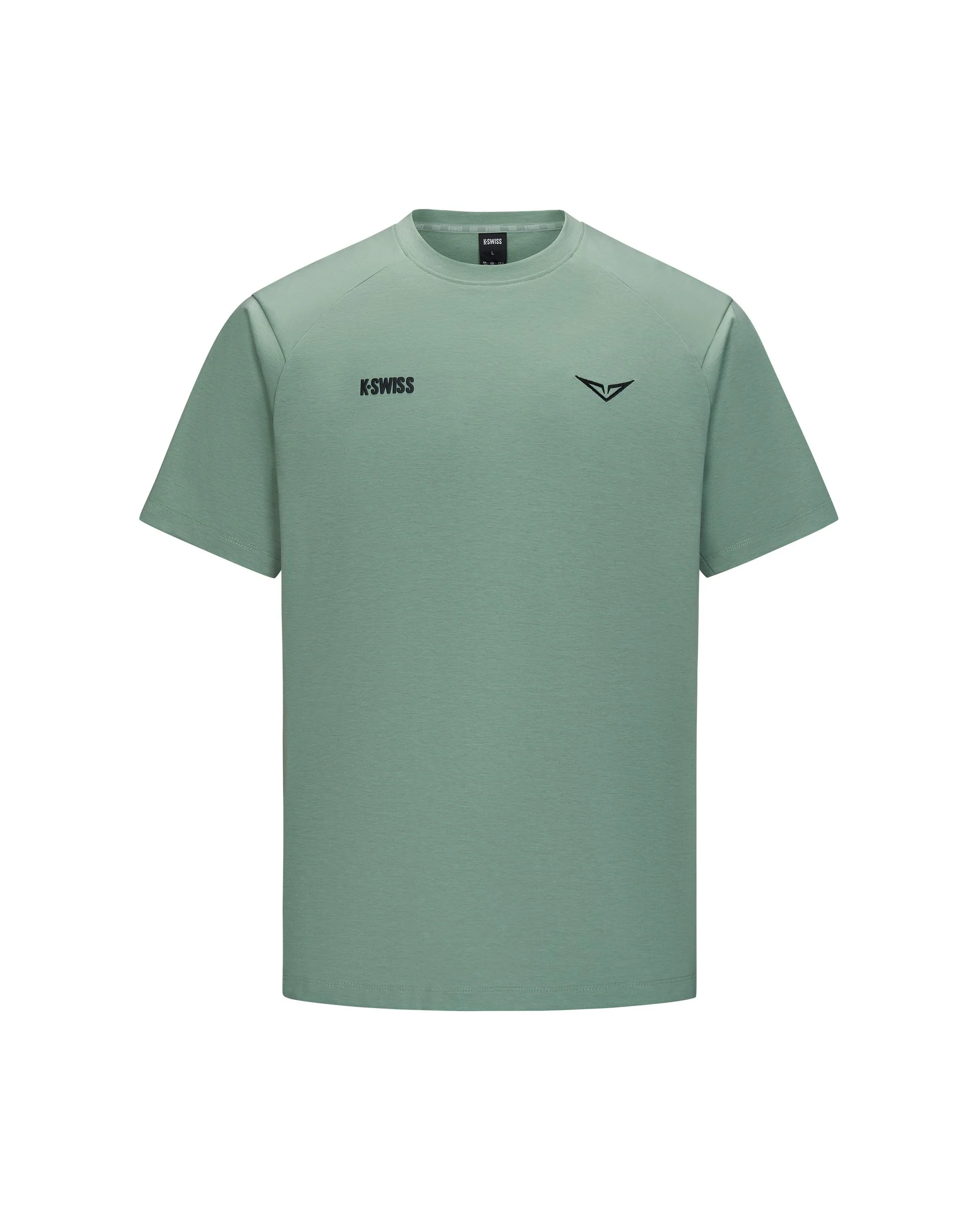 1713352-207 | K- SWISS X ANDREY RUBLEV UNISEX LOOSE FIT T-SHIRT | KHAKI - Image 4