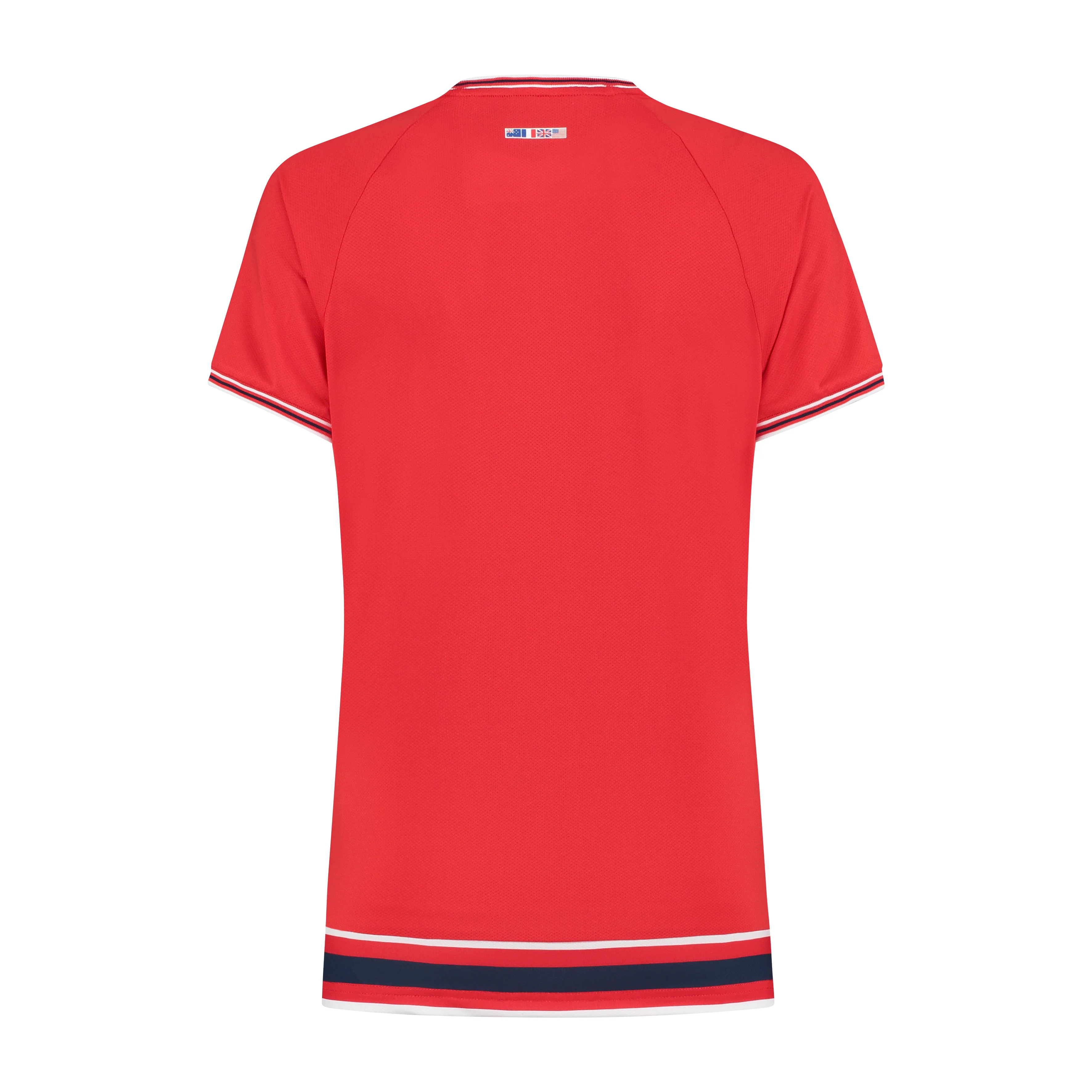 194228-600 | WOMENS HERITAGE SPORT TEE | RED - Image 2