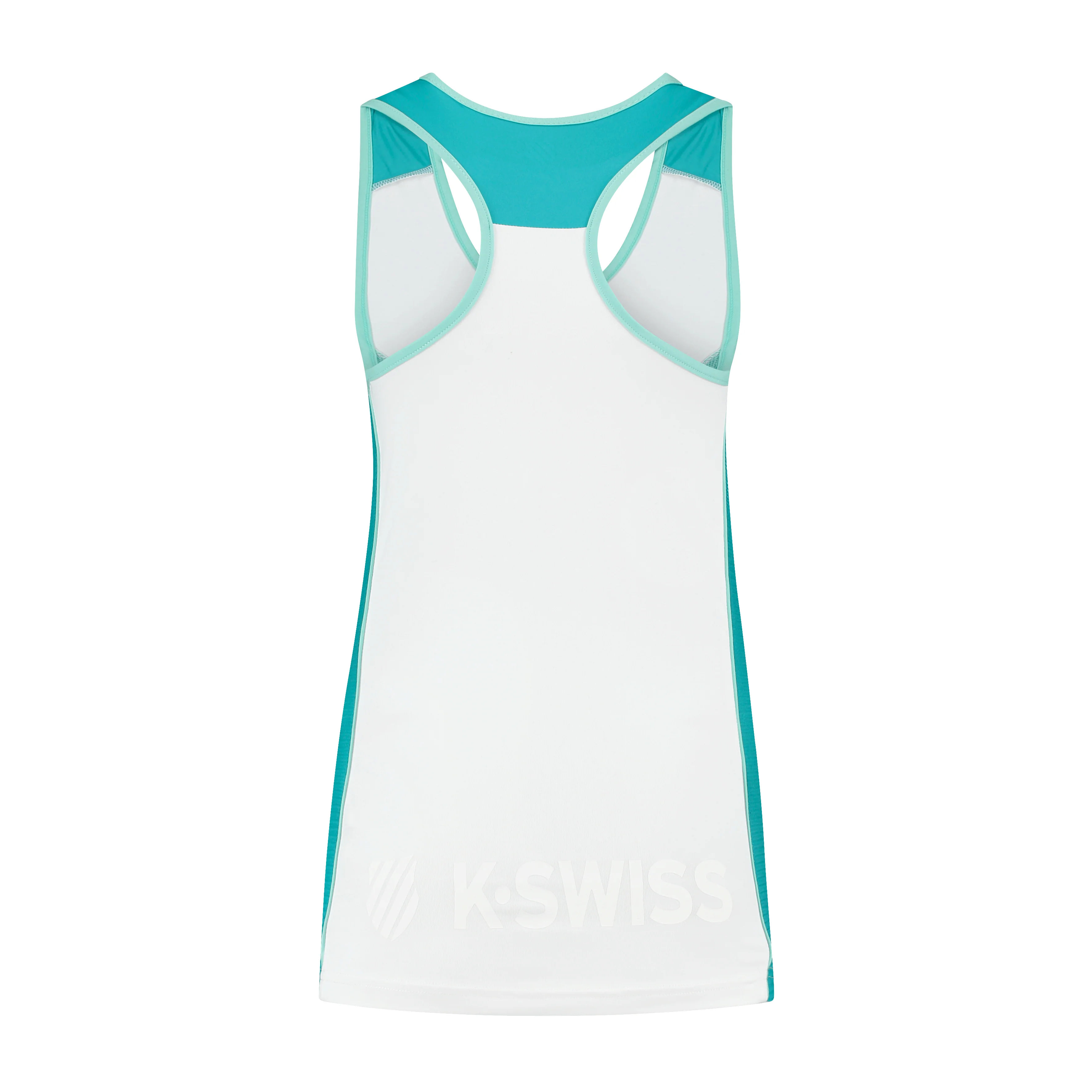 194251-169 | WOMENS HYPERCOURT SPEED TANK | WHITE / ALGIERS BLUE - Image 2