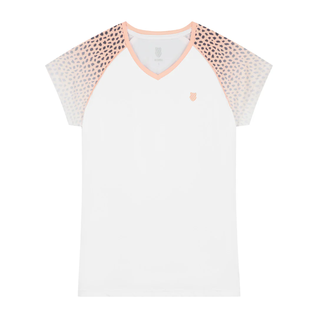 194933-123 | HYPERCOURT TOP | WHITE / PANTHER PRINT
