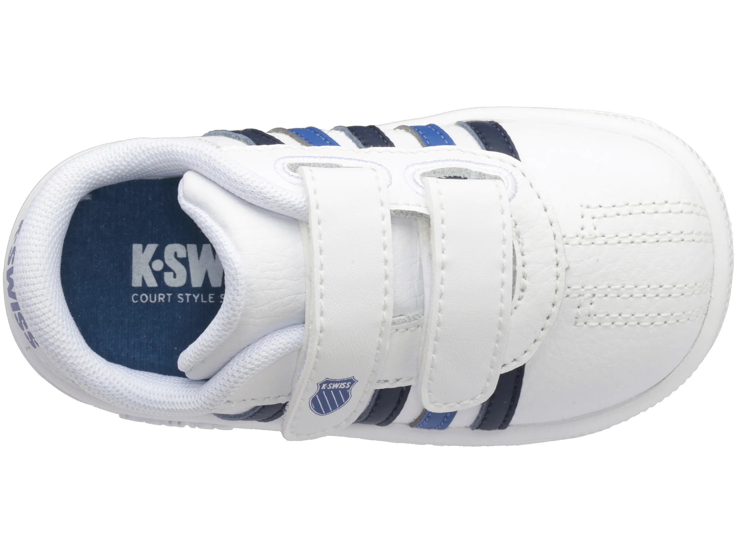 27004-975-M | CLASSIC PRO EL STRAP | WHITE/CLASSIC BLUE/NAVY - Image 7