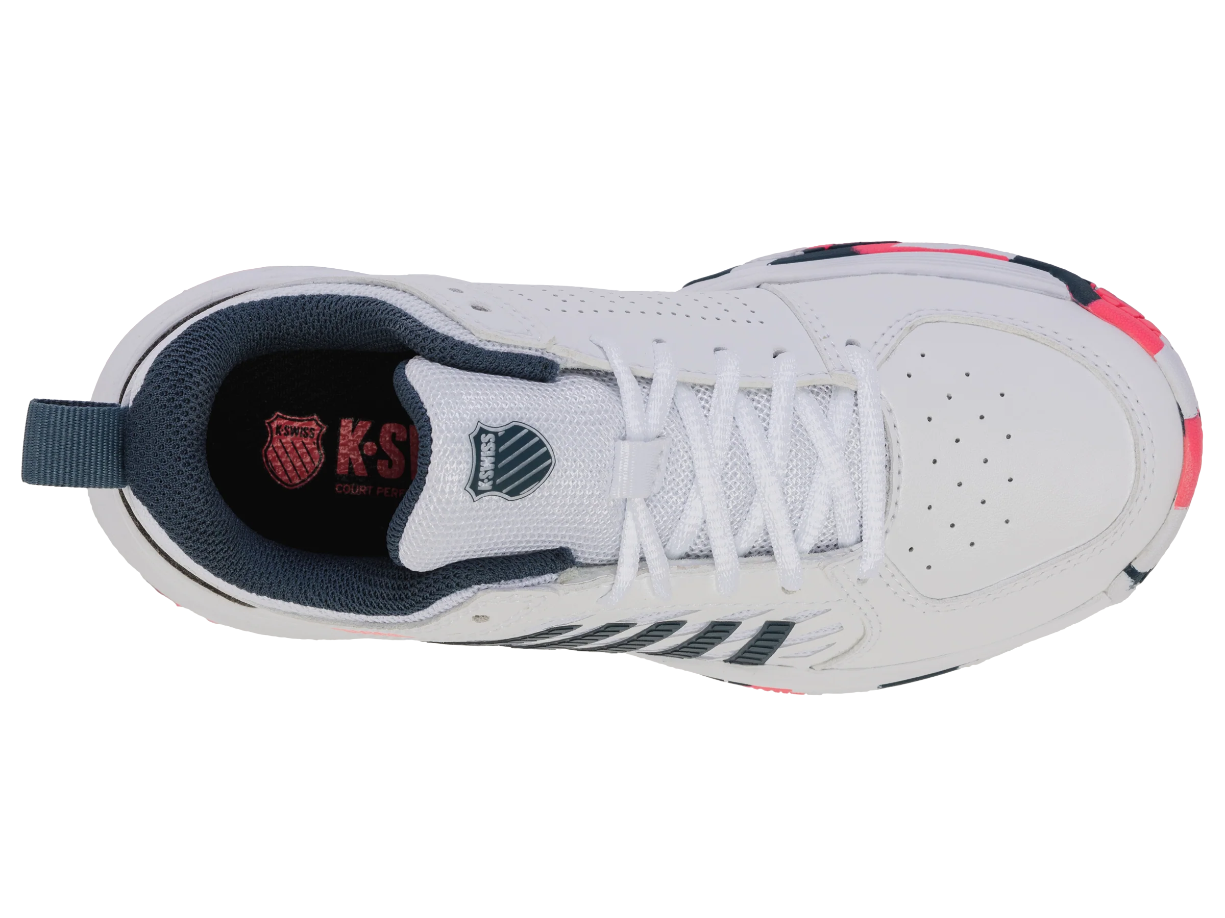 54428-129-M | COURT EXPRESS 2 | WHITE/STARGAZER/NEON BLAZE - Image 7