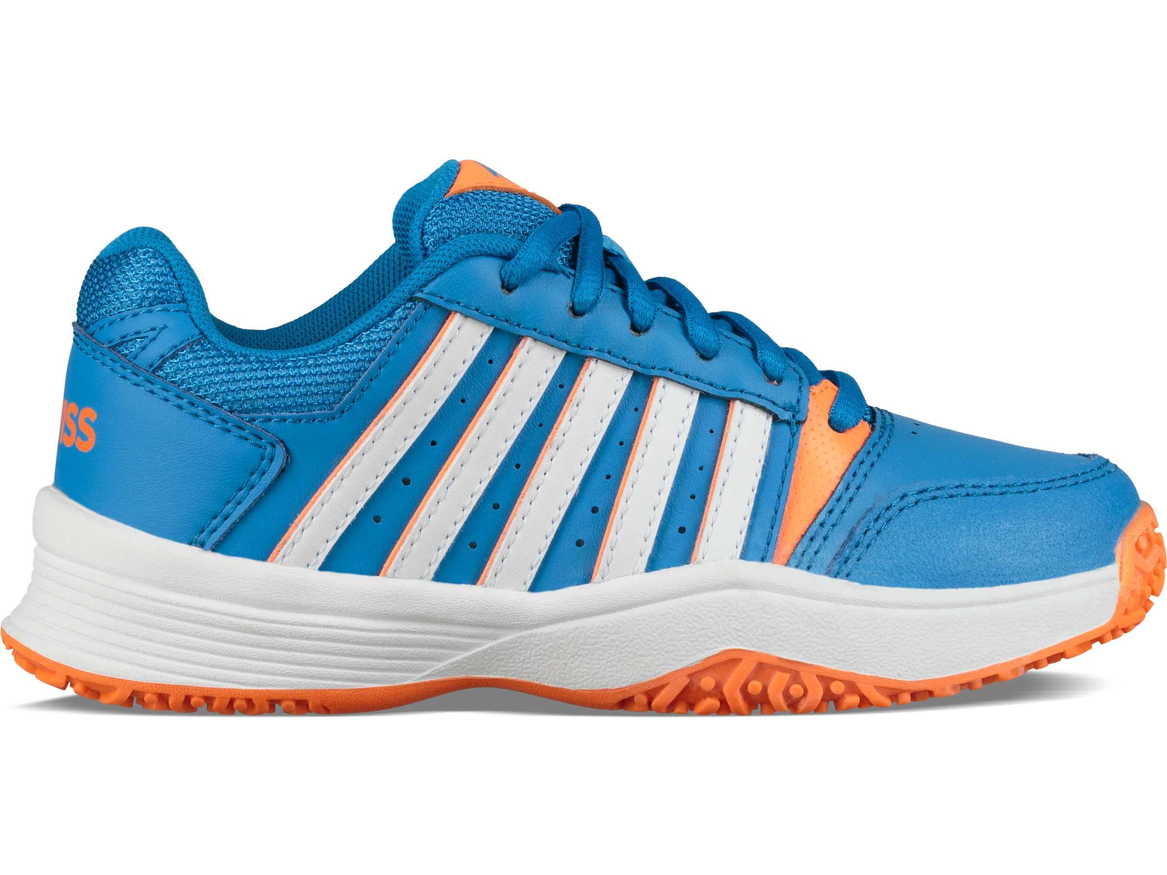55629-428-M | COURT SMASH OMNI | BRILLIANT BLUE/NEON ORANGE/WHITE