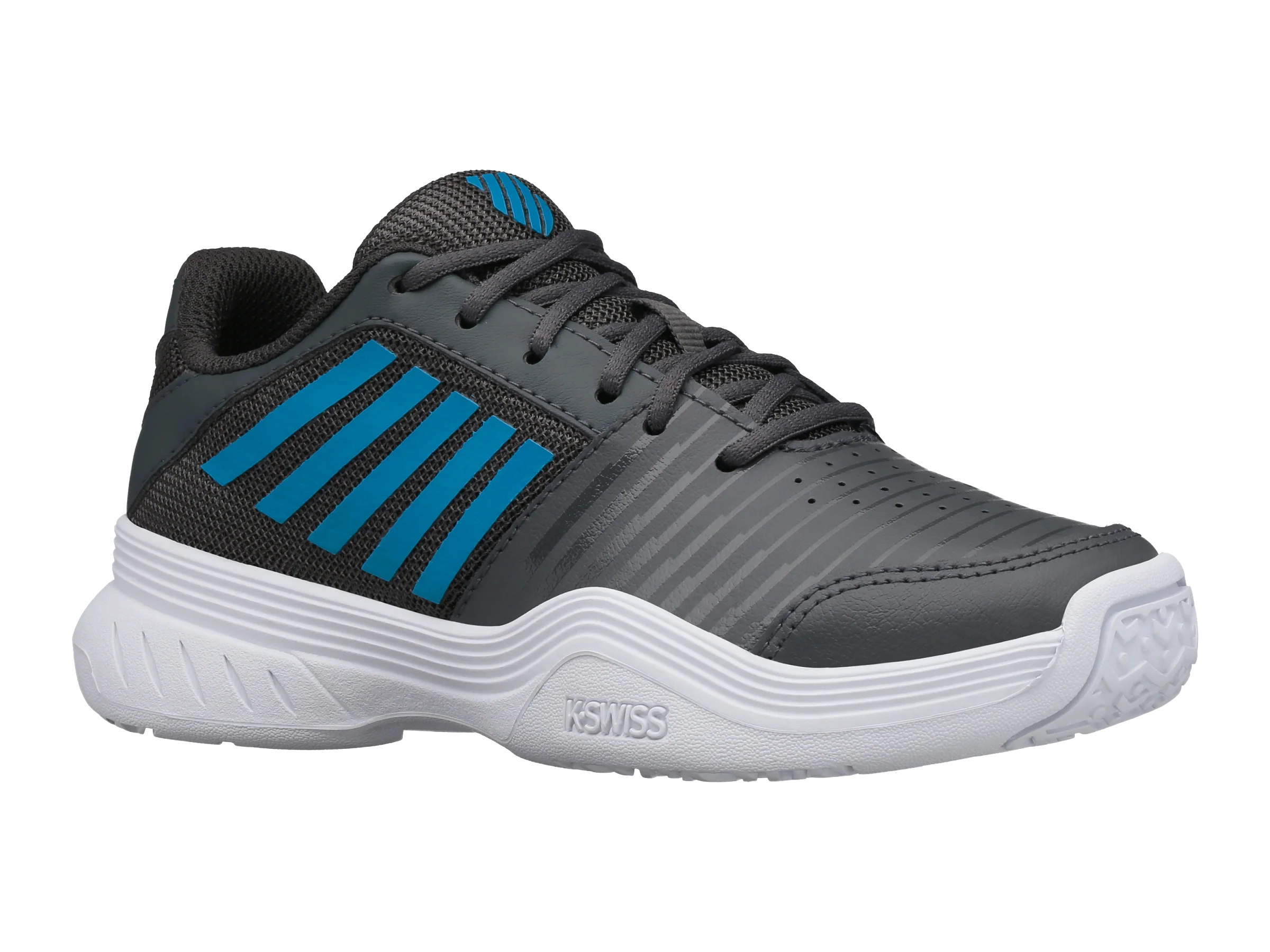 56609-029-M | COURT EXPRESS OMNI | DARK SHADOW/WHITE/SWEDISH BLUE - Image 2