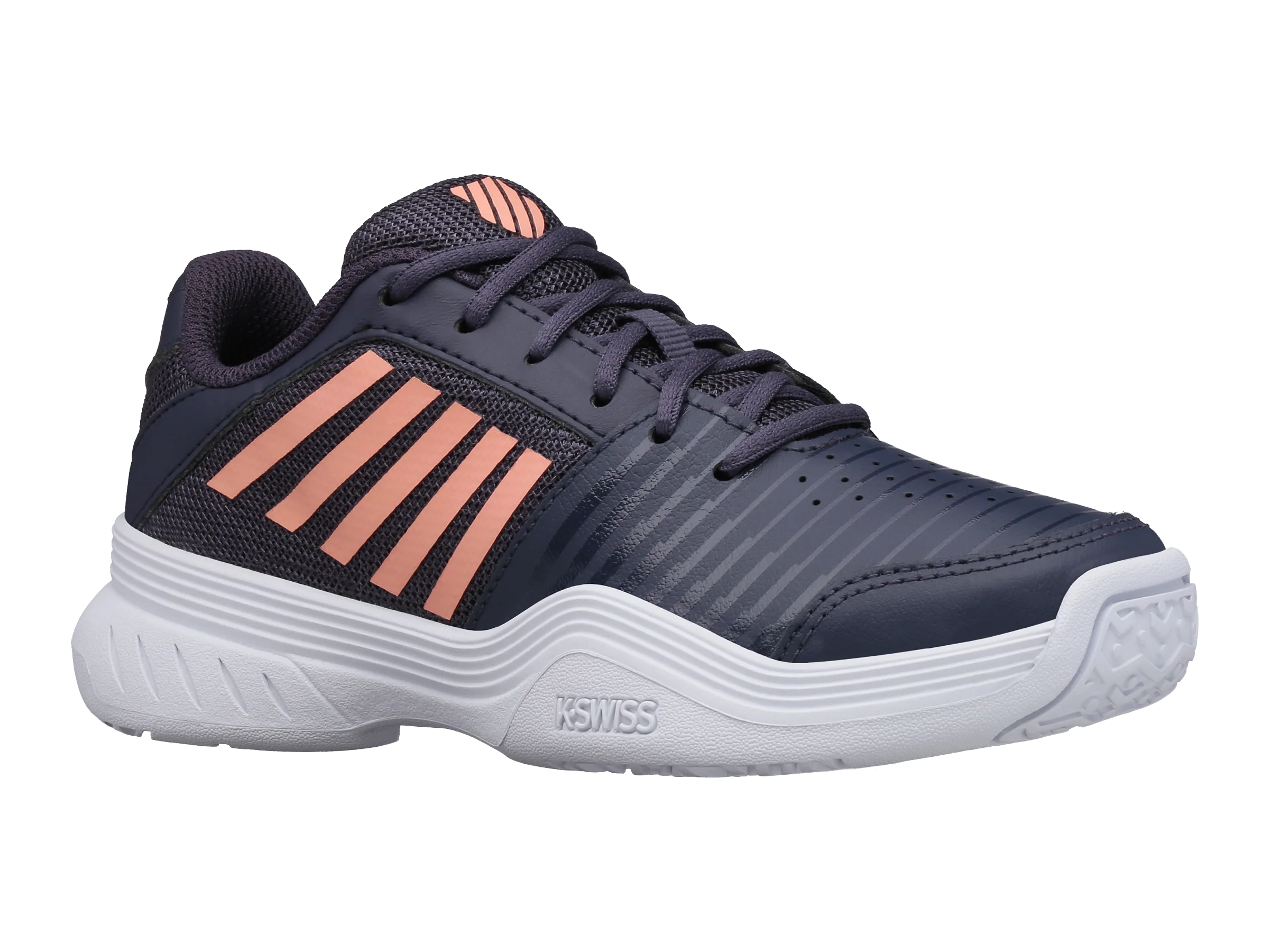 56609-034-M | COURT EXPRESS OMNI | GRAYSTONE/PEACH NECTAR/WHITE - Image 2