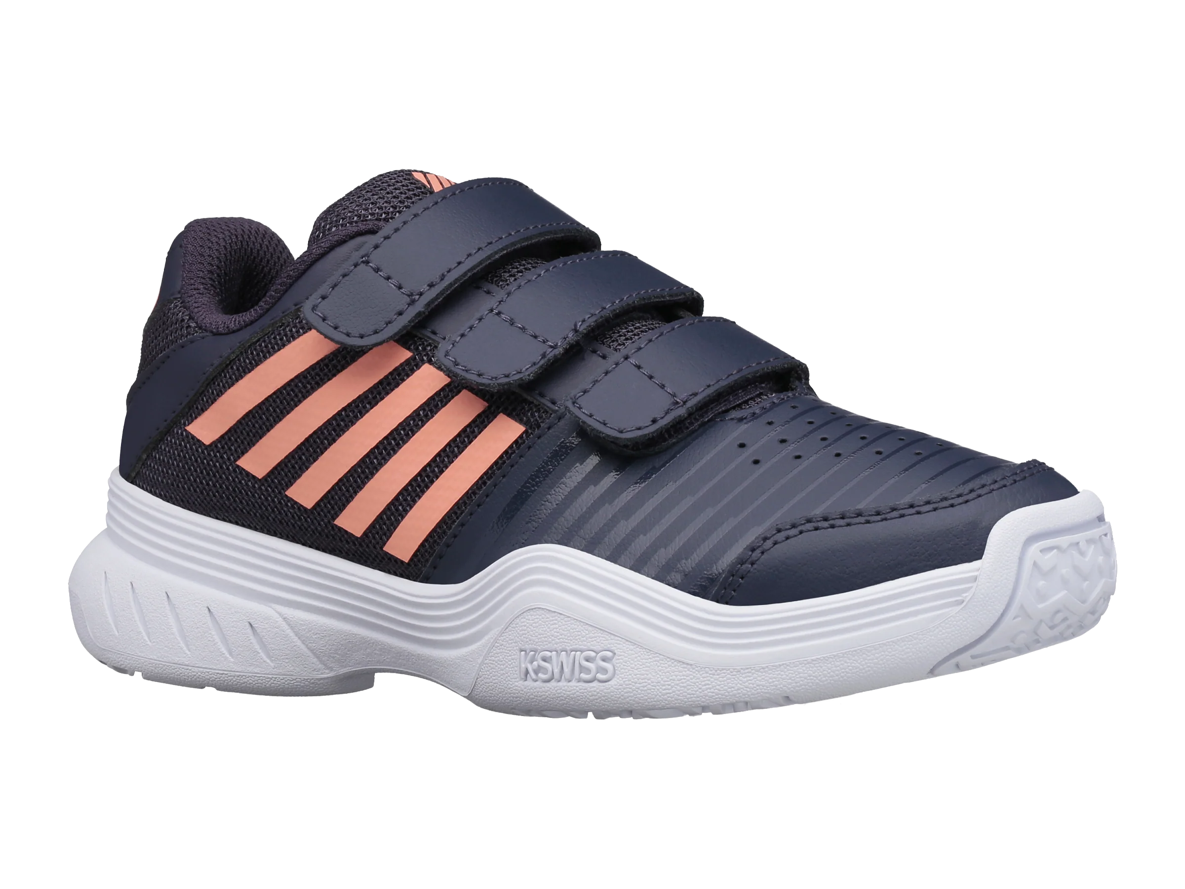 56610-034-M | COURT EXPRESS STRAP OMNI | GRAYSTONE/PEACH NECTAR/WHITE - Image 2