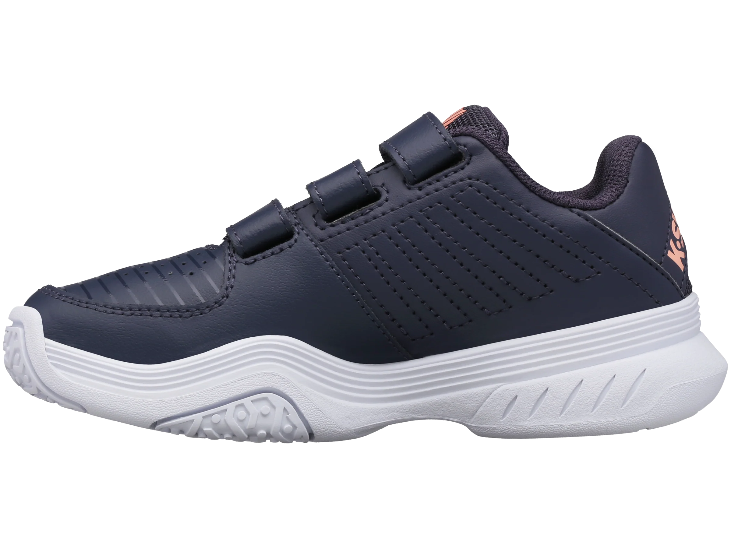56610-034-M | COURT EXPRESS STRAP OMNI | GRAYSTONE/PEACH NECTAR/WHITE - Image 5
