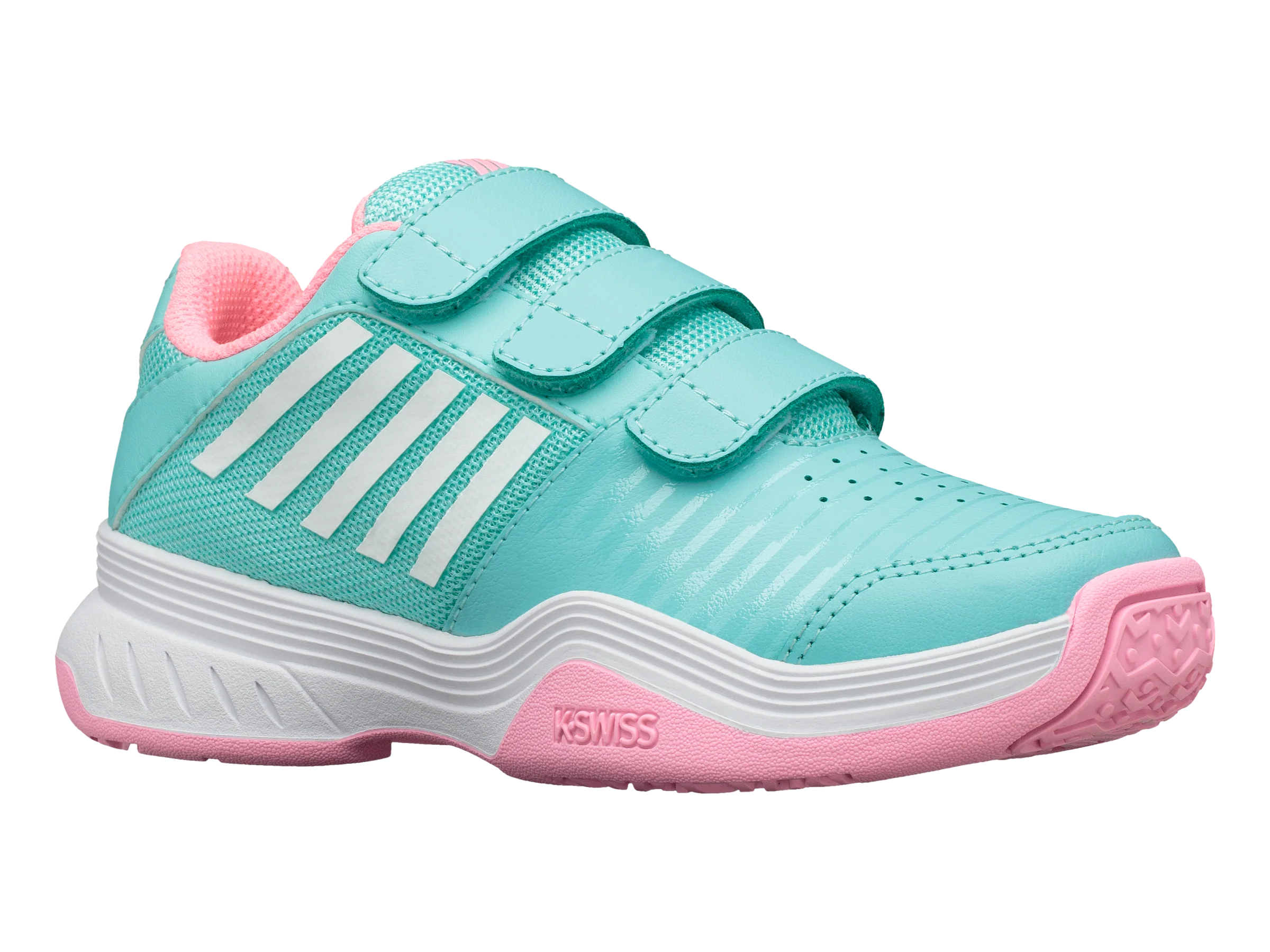 56610-437-M | COURT EXPRESS STRAP OMNI | ARUBA BLUE/SOFT NEON PINK/WHITE - Image 2