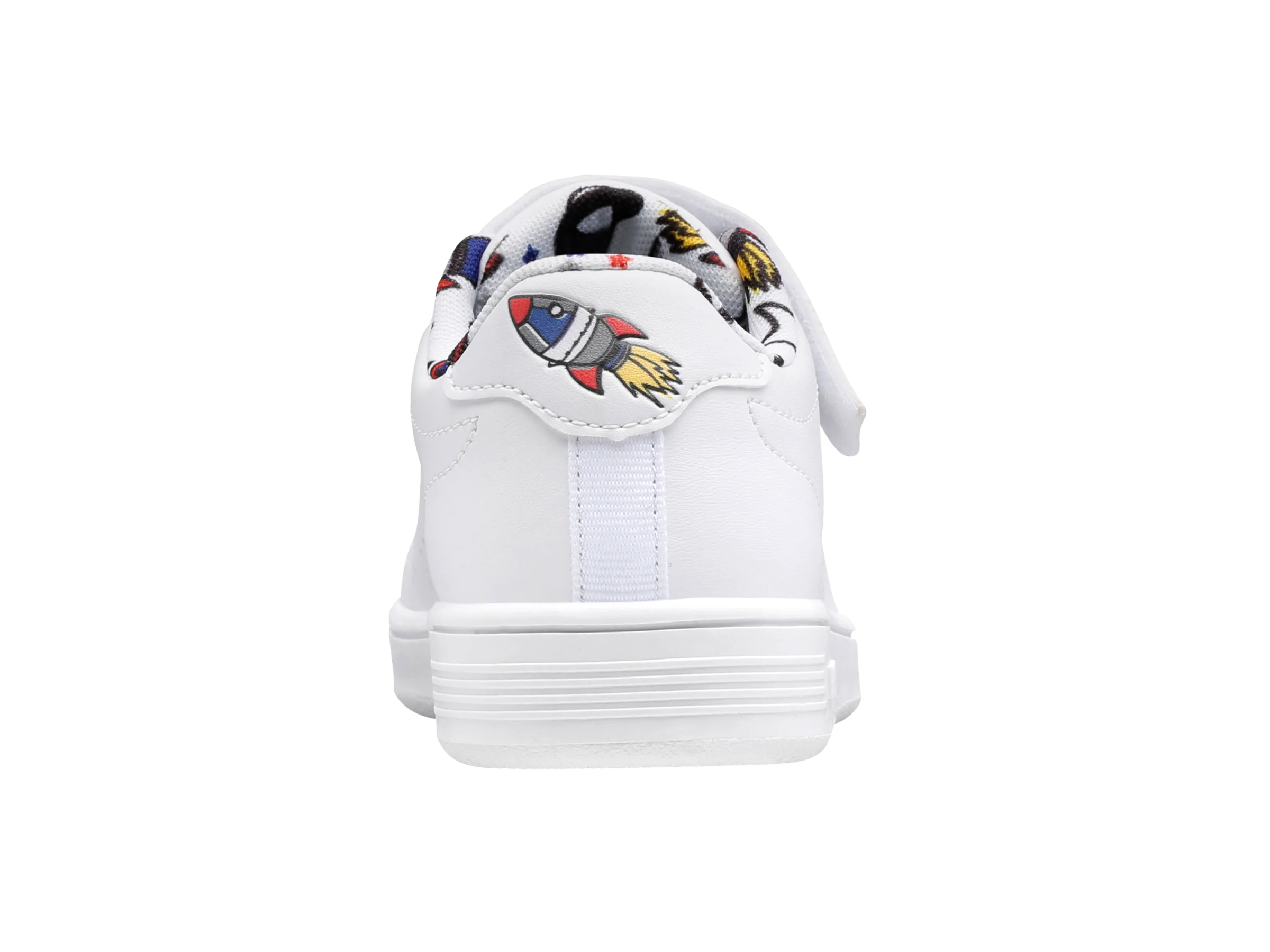 56808-164-M | COURT CASPER VLC | WHITE/ROCKETS - Image 4