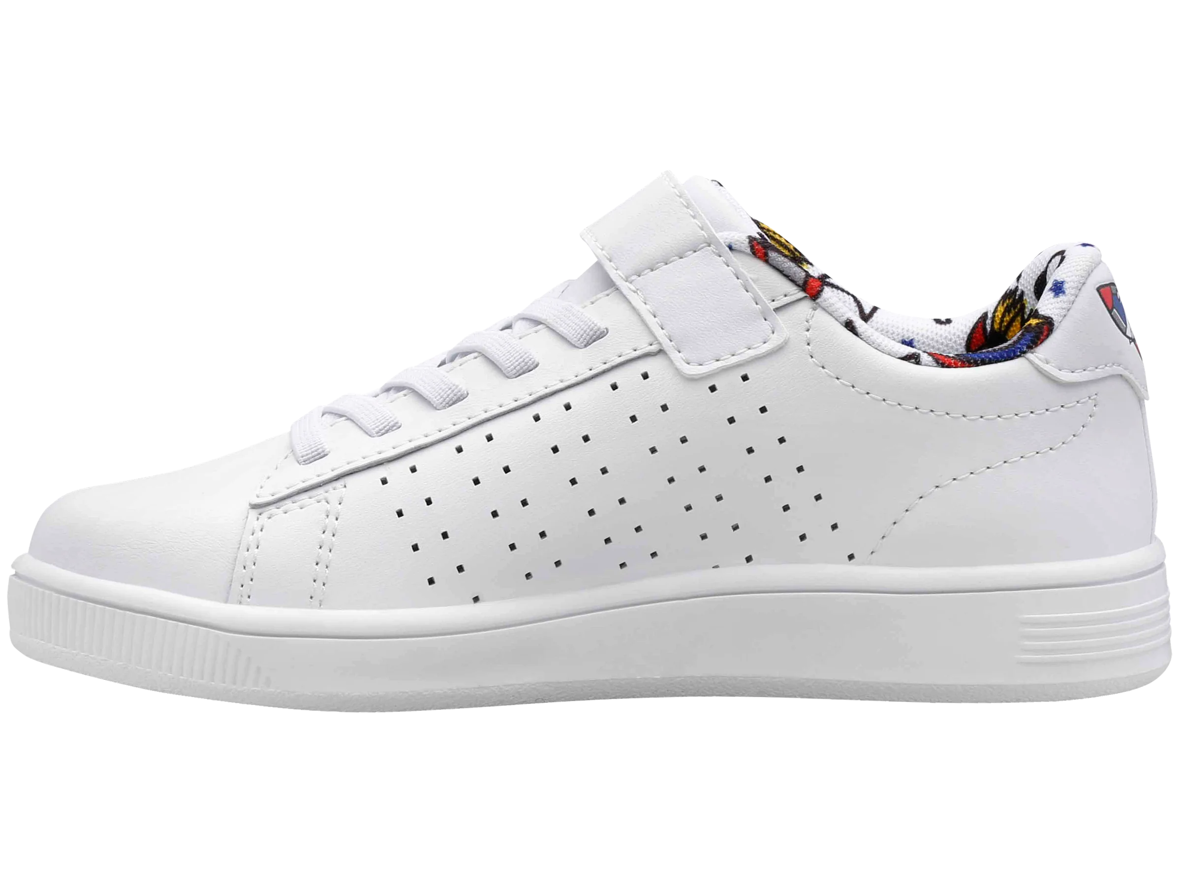 56808-164-M | COURT CASPER VLC | WHITE/ROCKETS - Image 5