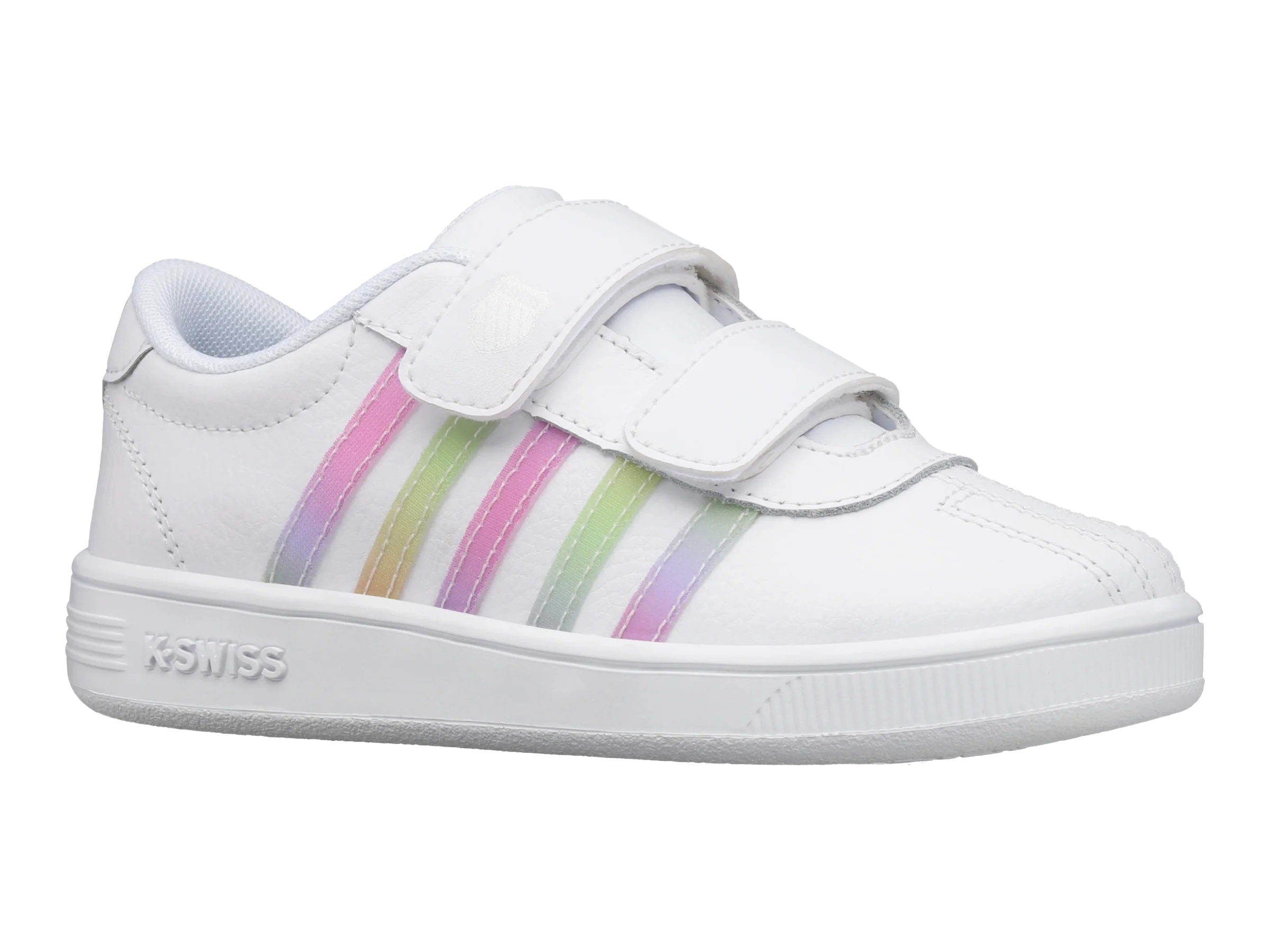 57005-103-M | CLASSIC PRO STRAP | WHITE/PASTEL RAINBOW - Image 2