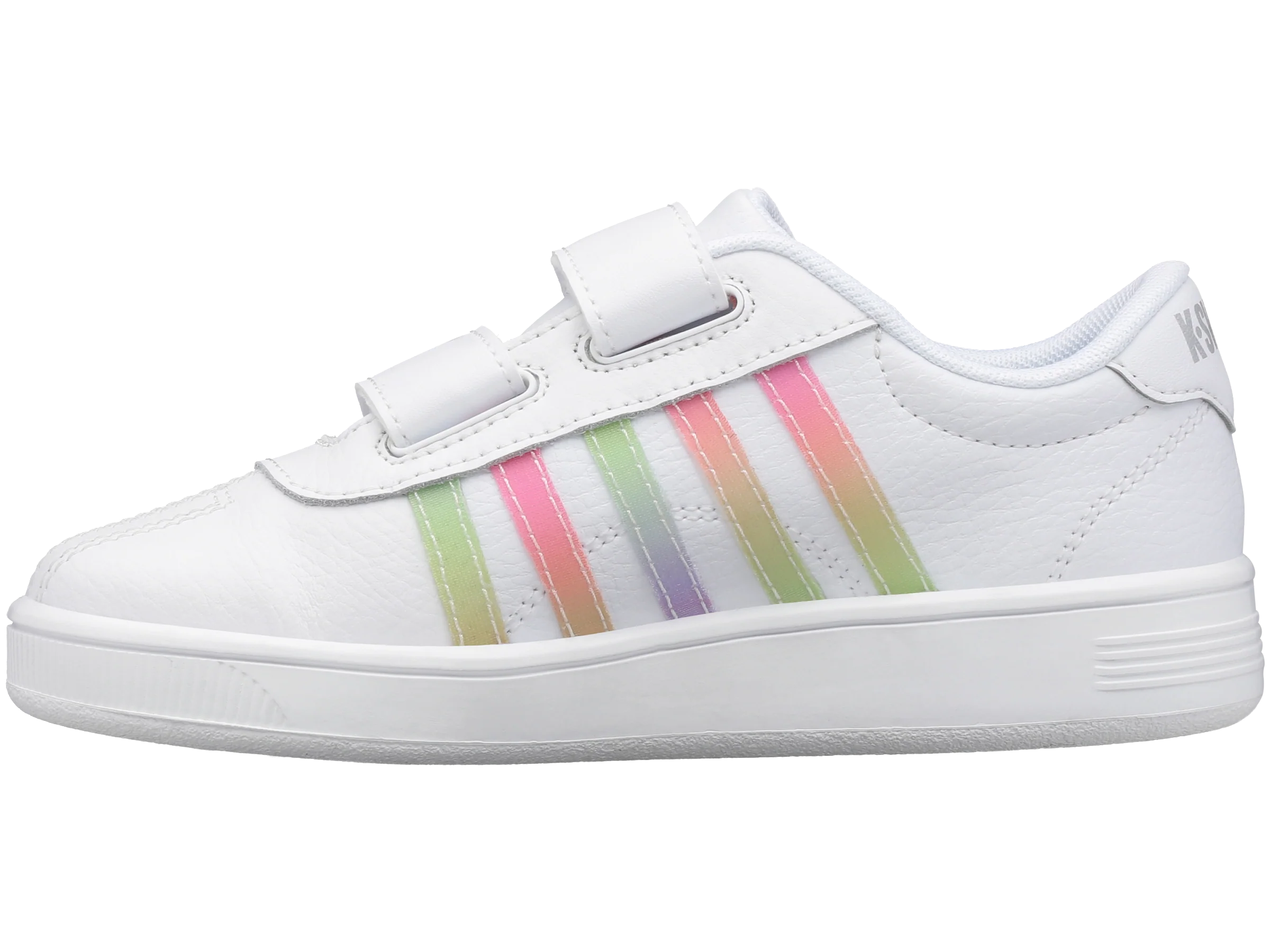 57005-103-M | CLASSIC PRO STRAP | WHITE/PASTEL RAINBOW - Image 5