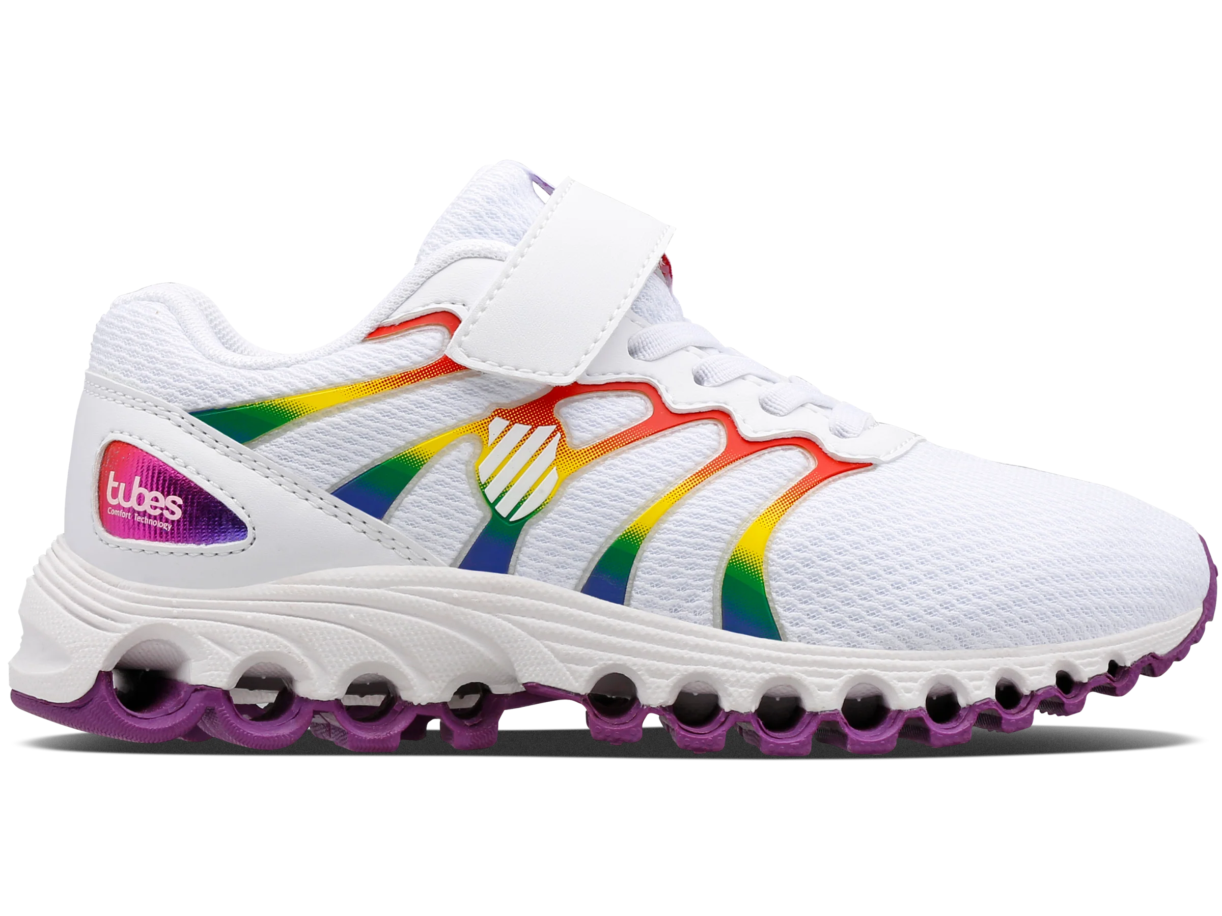 57160-183-M | TUBES 200 STRAP | WHITE/RAINBOW