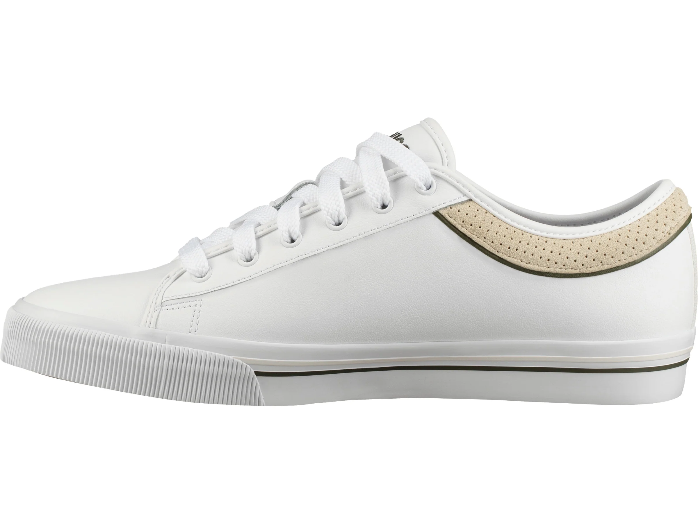 75450-145-M | UNISEX BCV LEATHER | WHITE/RIFLE GREEN/WHISPER WHITE - Image 5