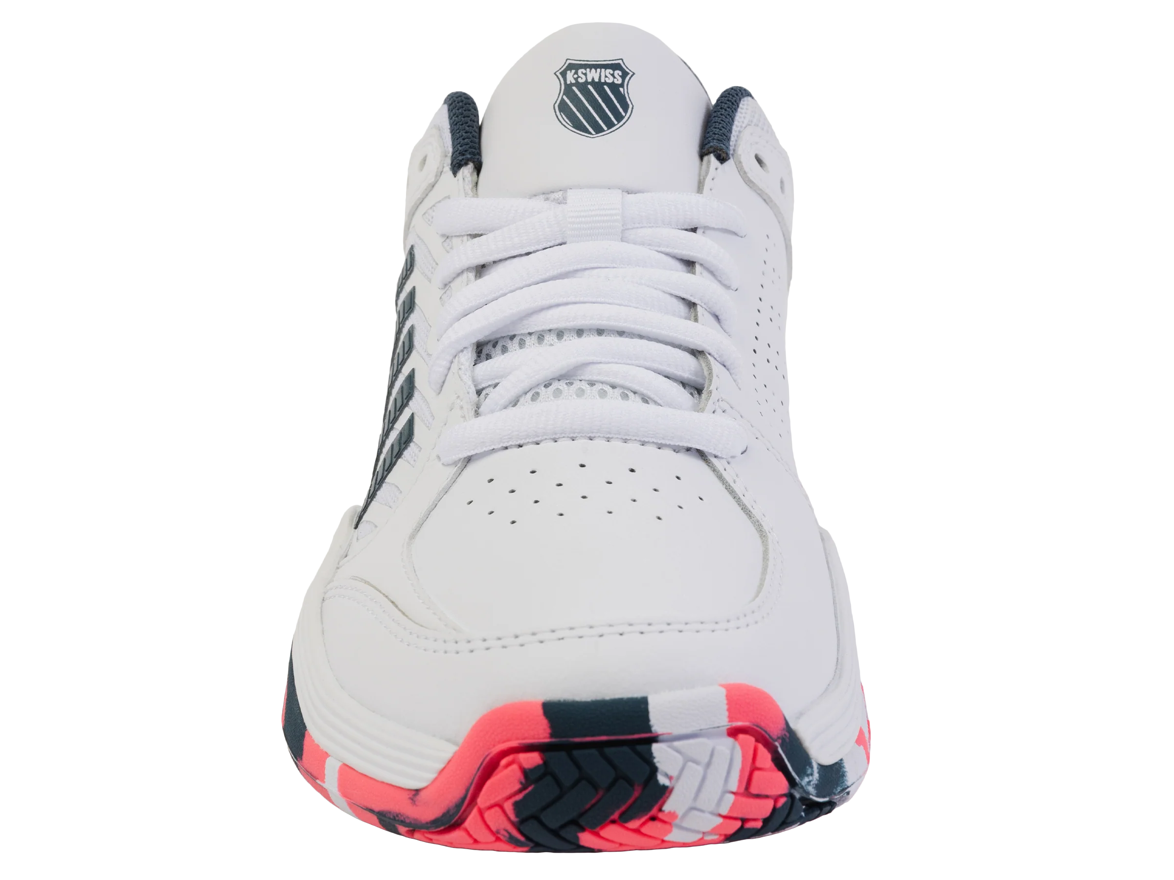 84428-129-M | COURT EXPRESS 2 | WHITE/STARGAZER/NEON BLAZE - Image 3