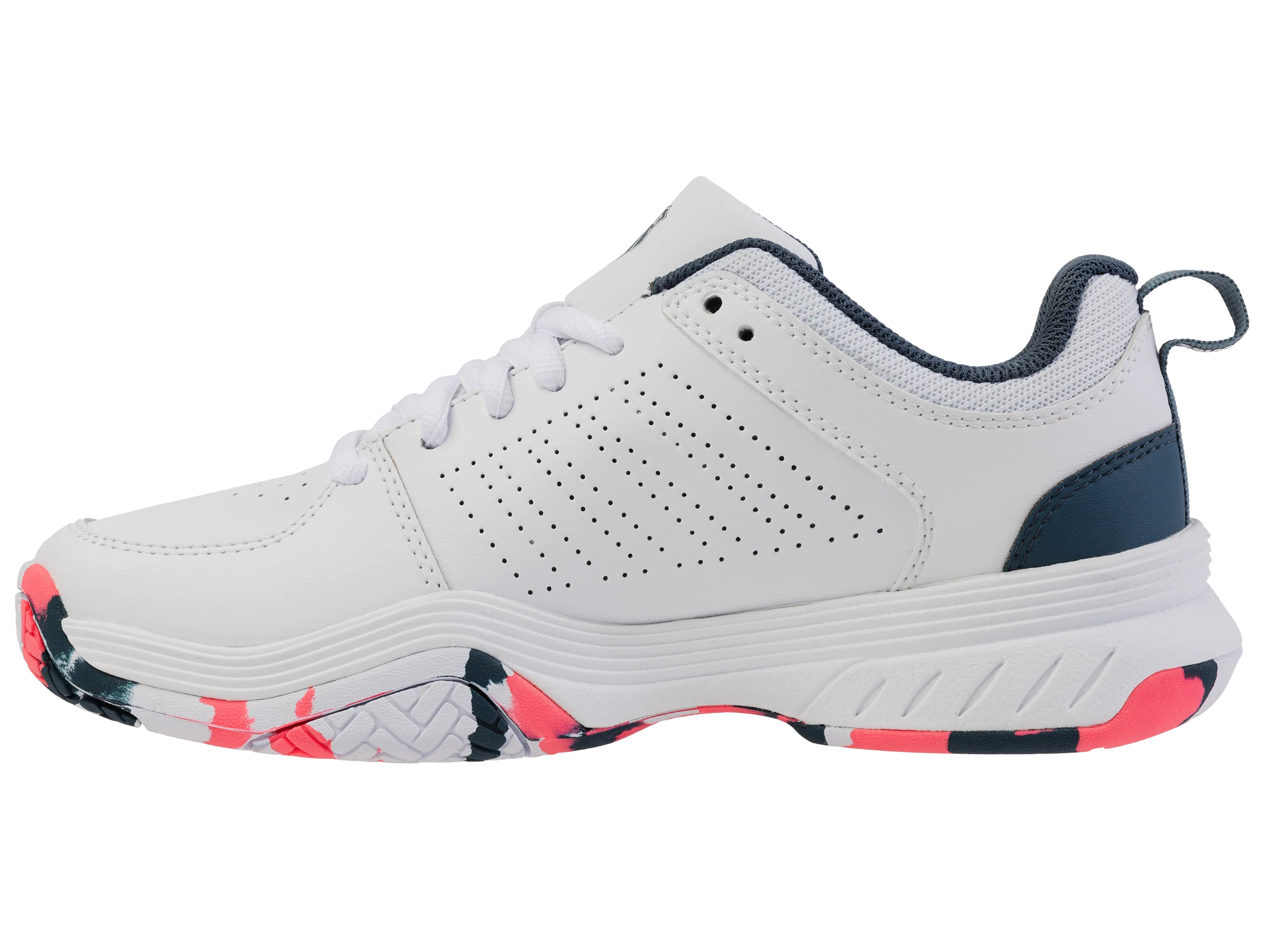 84428-129-M | COURT EXPRESS 2 | WHITE/STARGAZER/NEON BLAZE - Image 5
