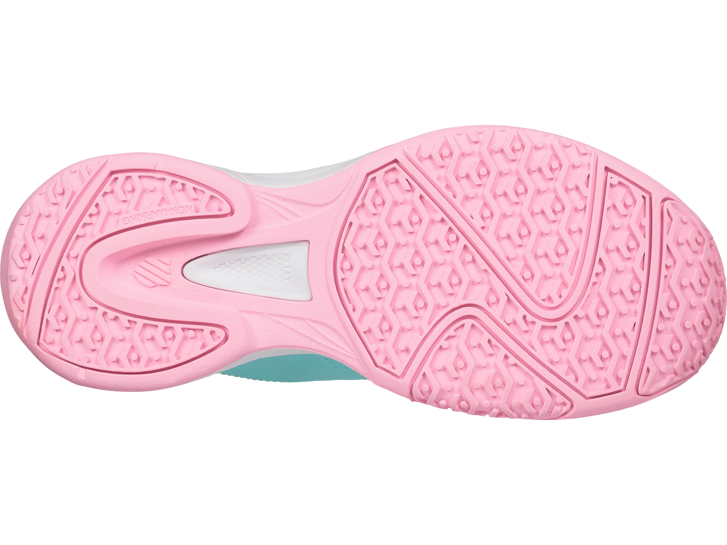 86609-437-M | COURT EXPRESS OMNI | ARUBA BLUE/SOFT NEON PINK/WHITE - Image 6