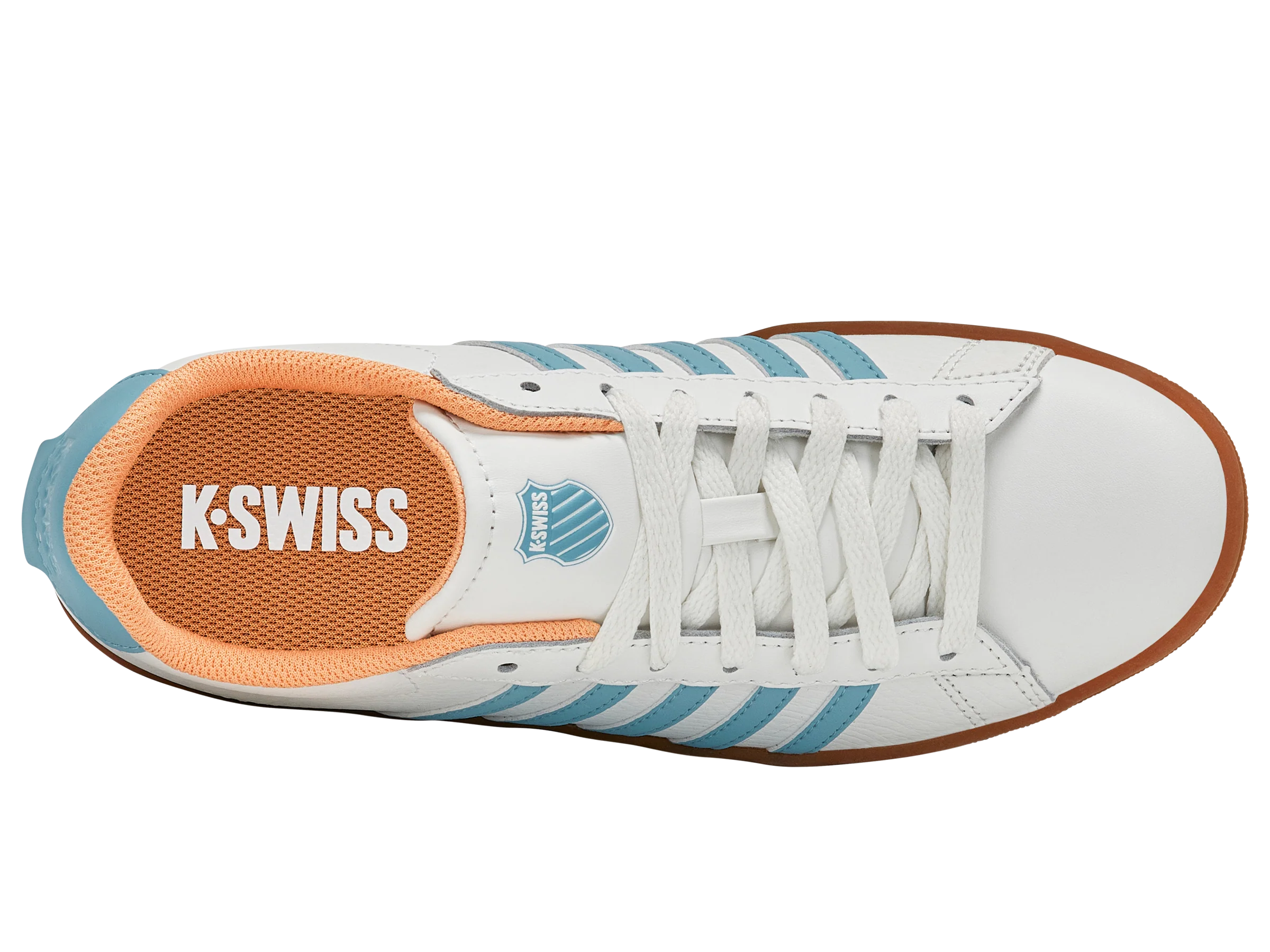 94413-126-M | COURT TIEBREAK II | BLANC/MILKY BLUE/PEACH COBBLER/GUM - Image 7