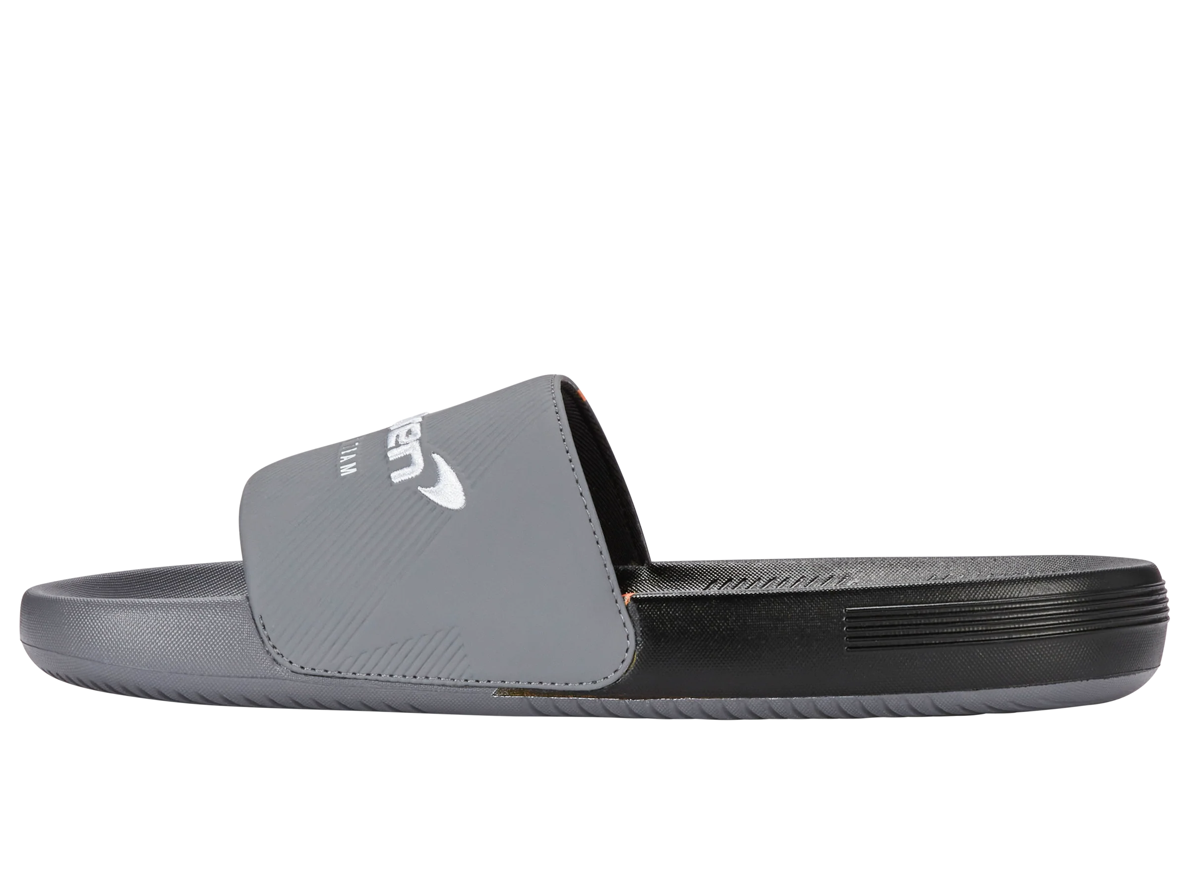 94422-090-M | SLIDE SANDAL X MCLAREN F1 TEAM | ANTHRACITE/BLACK/PAPAYA - Image 5